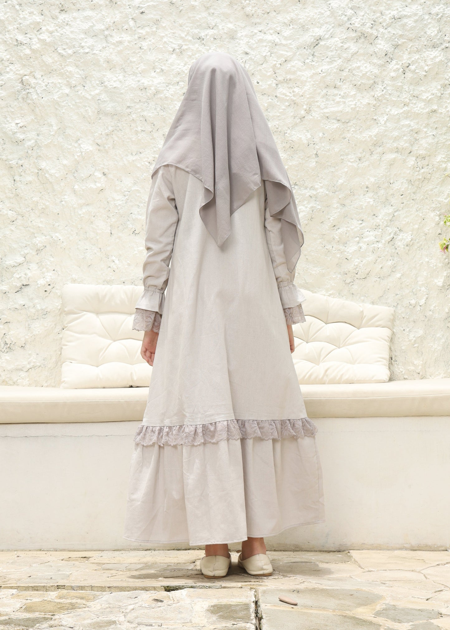 Kiyomi Dress Girl - Cloud Cream