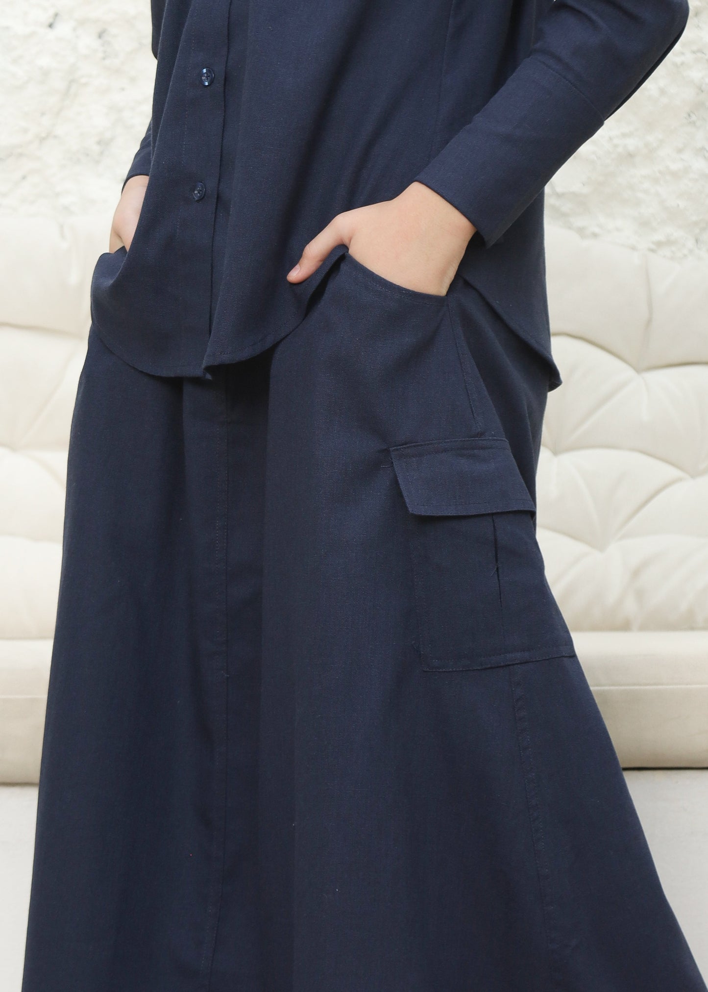 Kimi One Set Girl - Navy