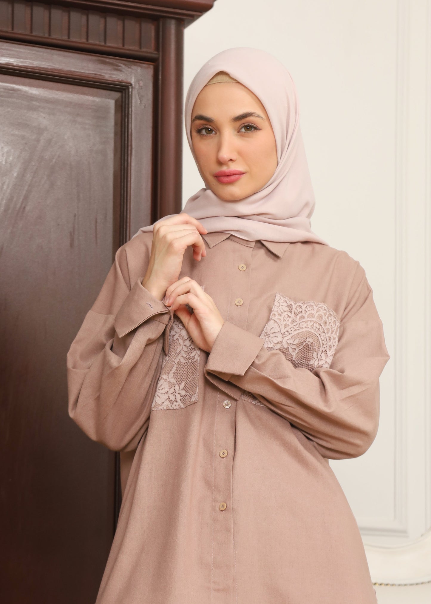 Kimi One Set - Mocha Rose