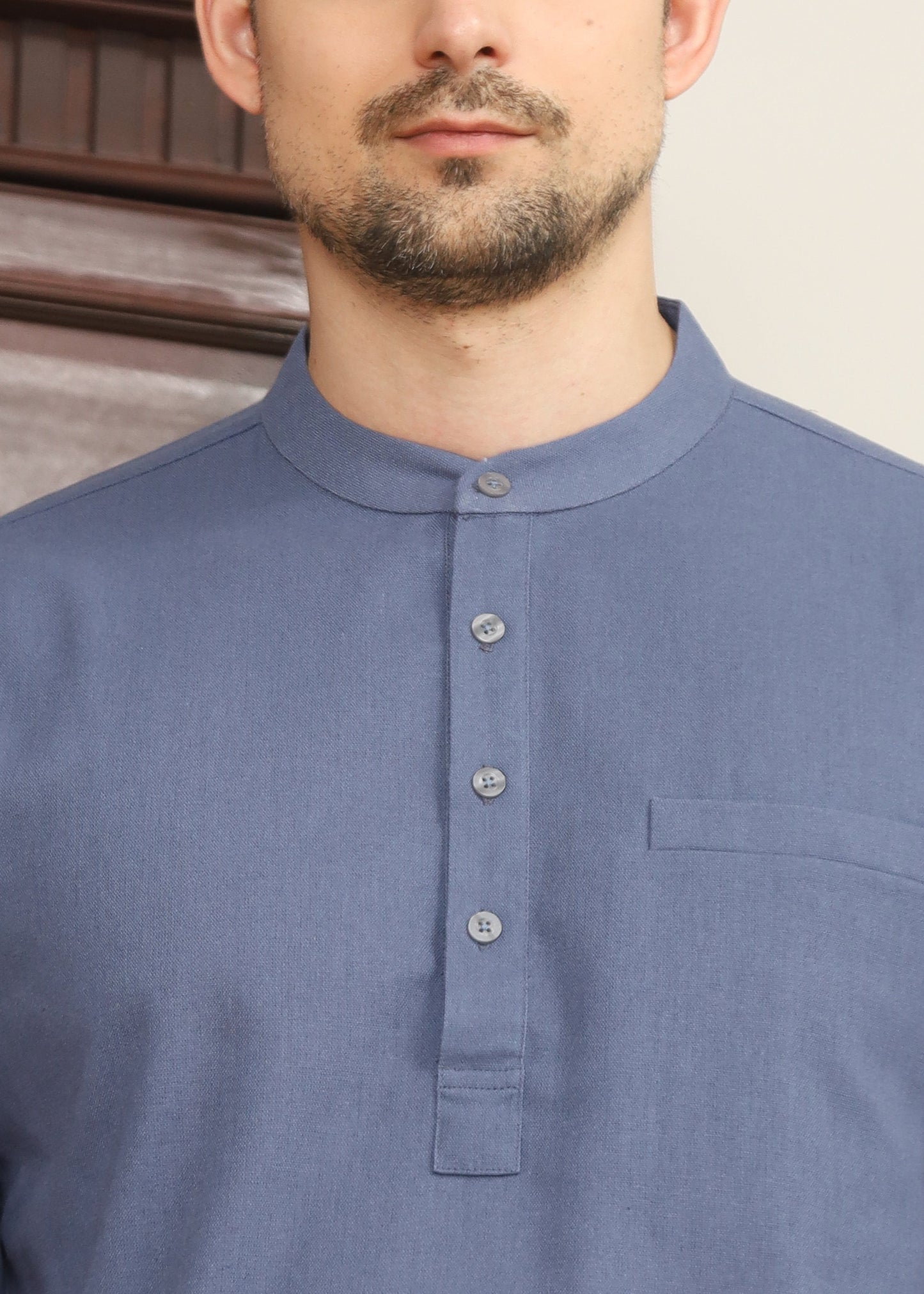 Kiyoshi Shirt - Powder Blue