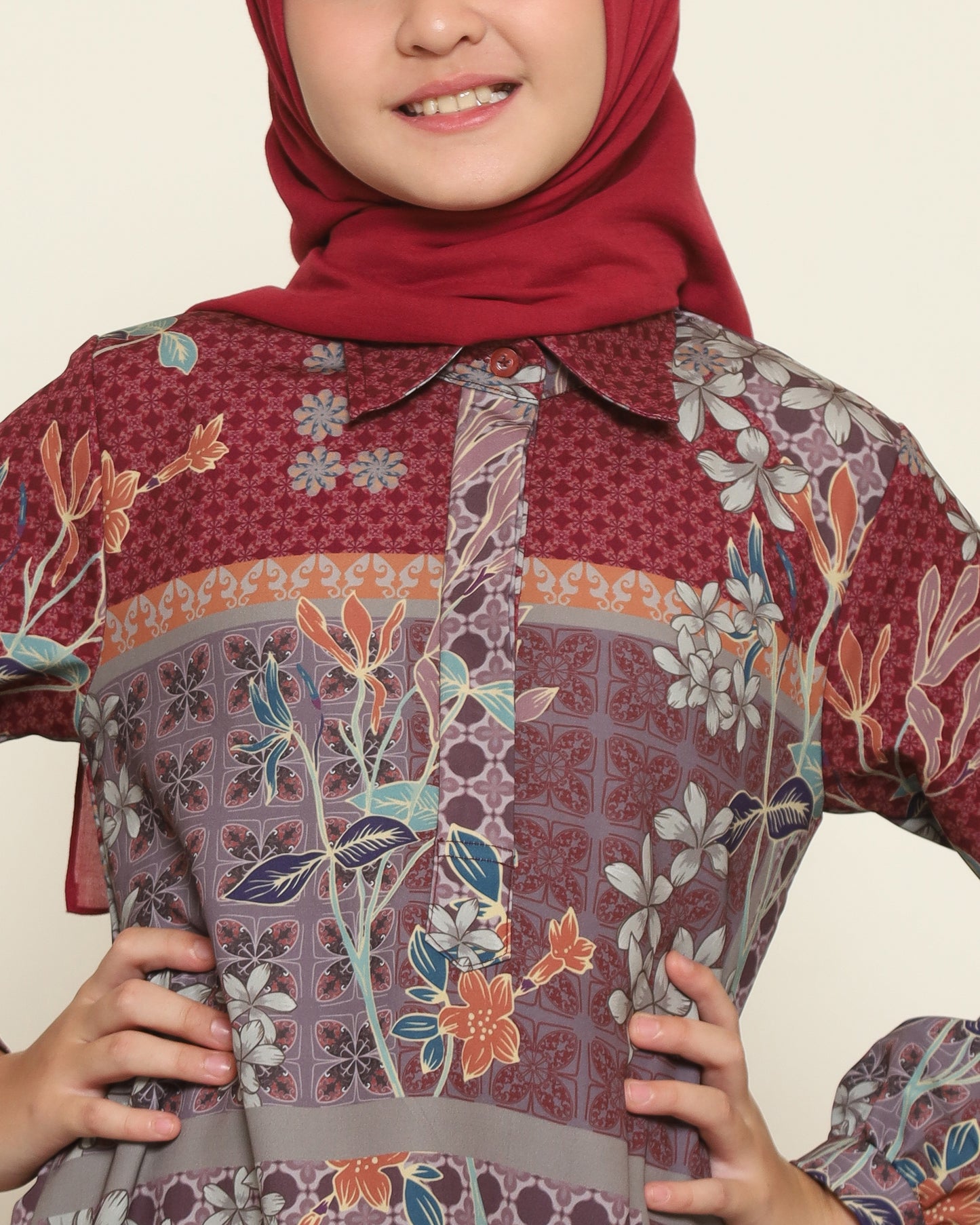 Ayu Dress Girls - Abrit