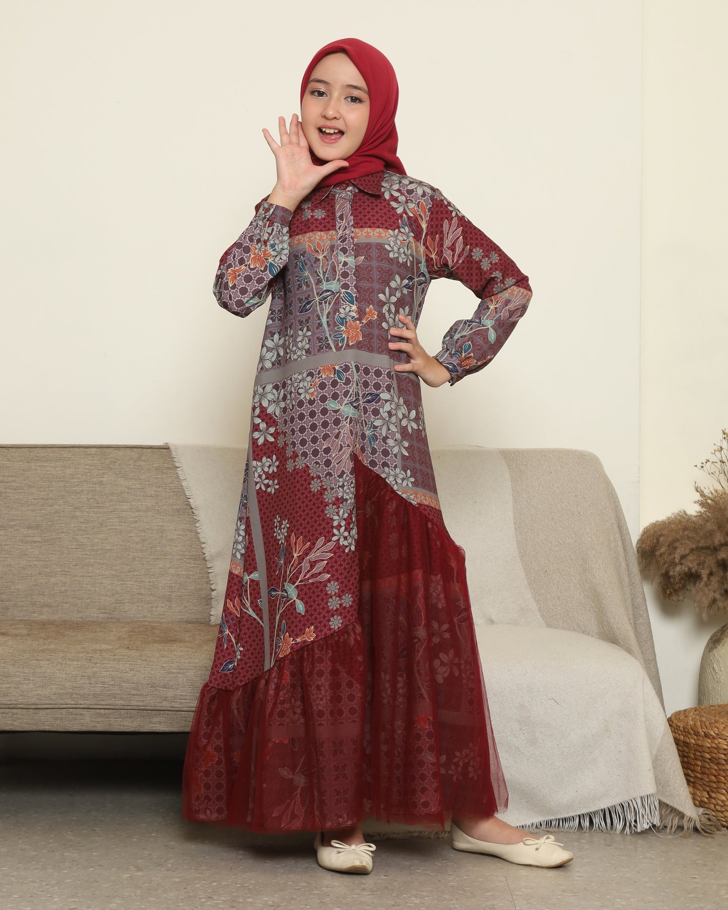 Ayu Dress Girls - Abrit
