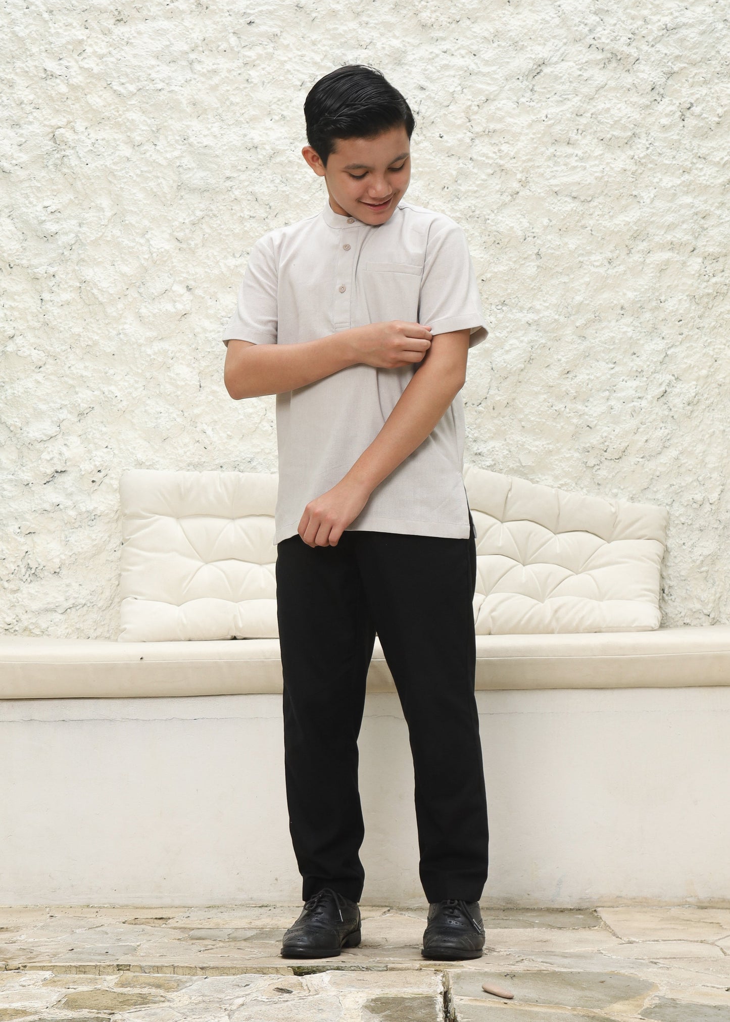 Kiyoshi Shirt Boy - Cloud Cream