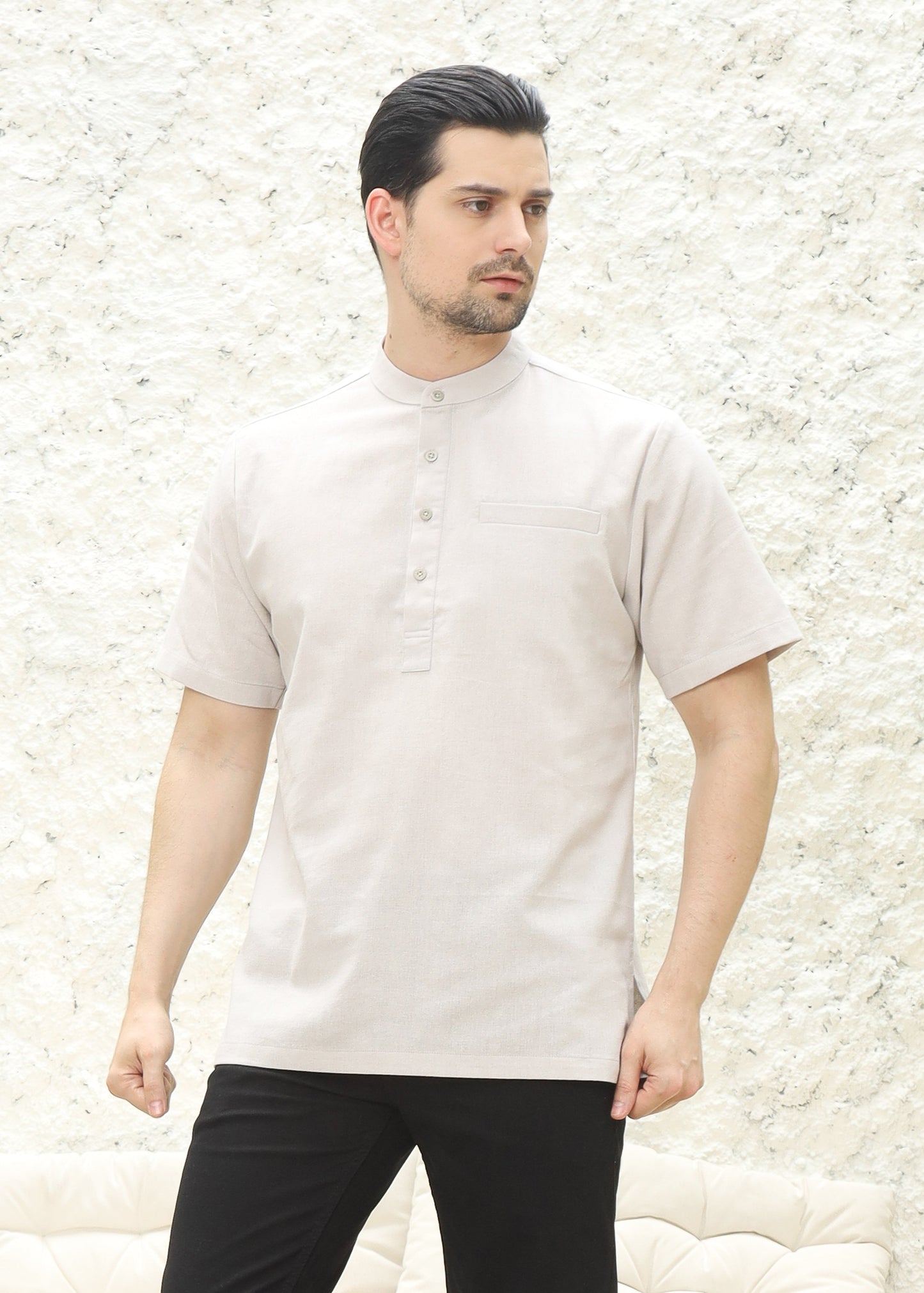 Kiyoshi Shirt - Cloud Cream