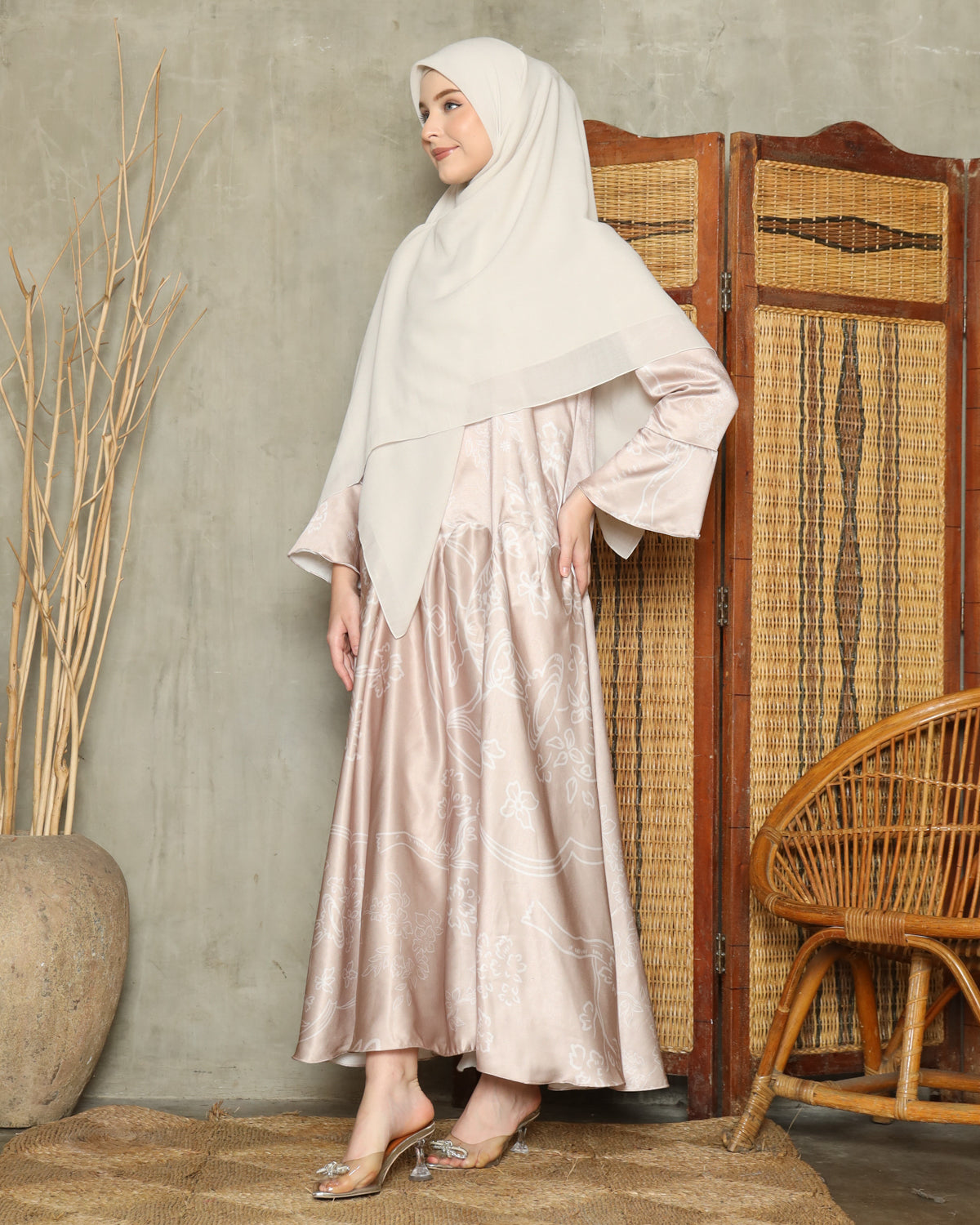 Emine Dress - Cream
