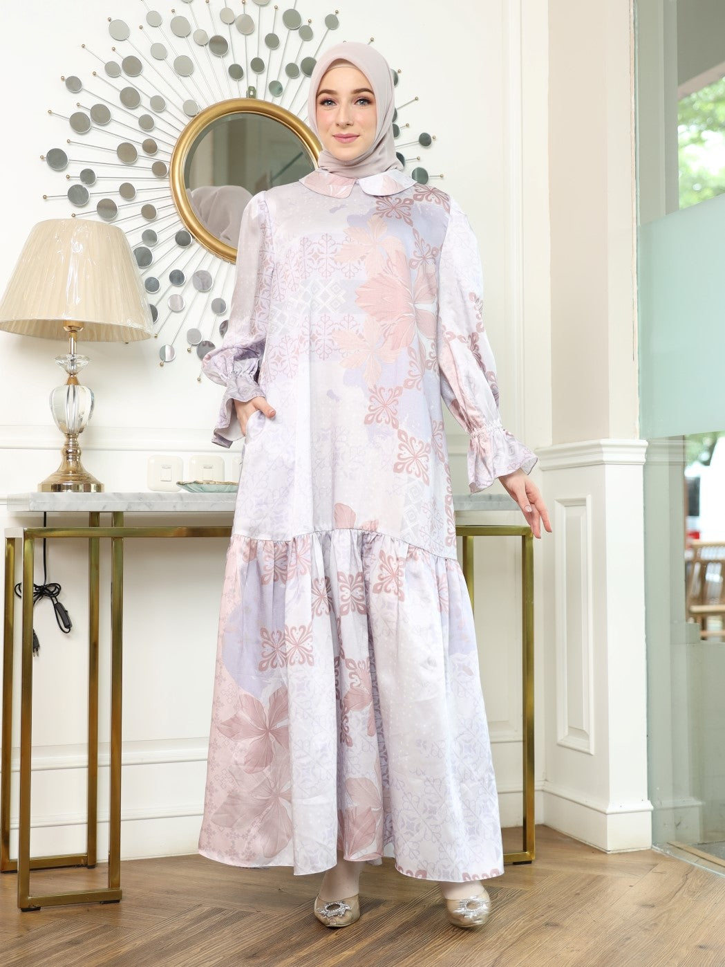 Catalonia Dress - Pearl