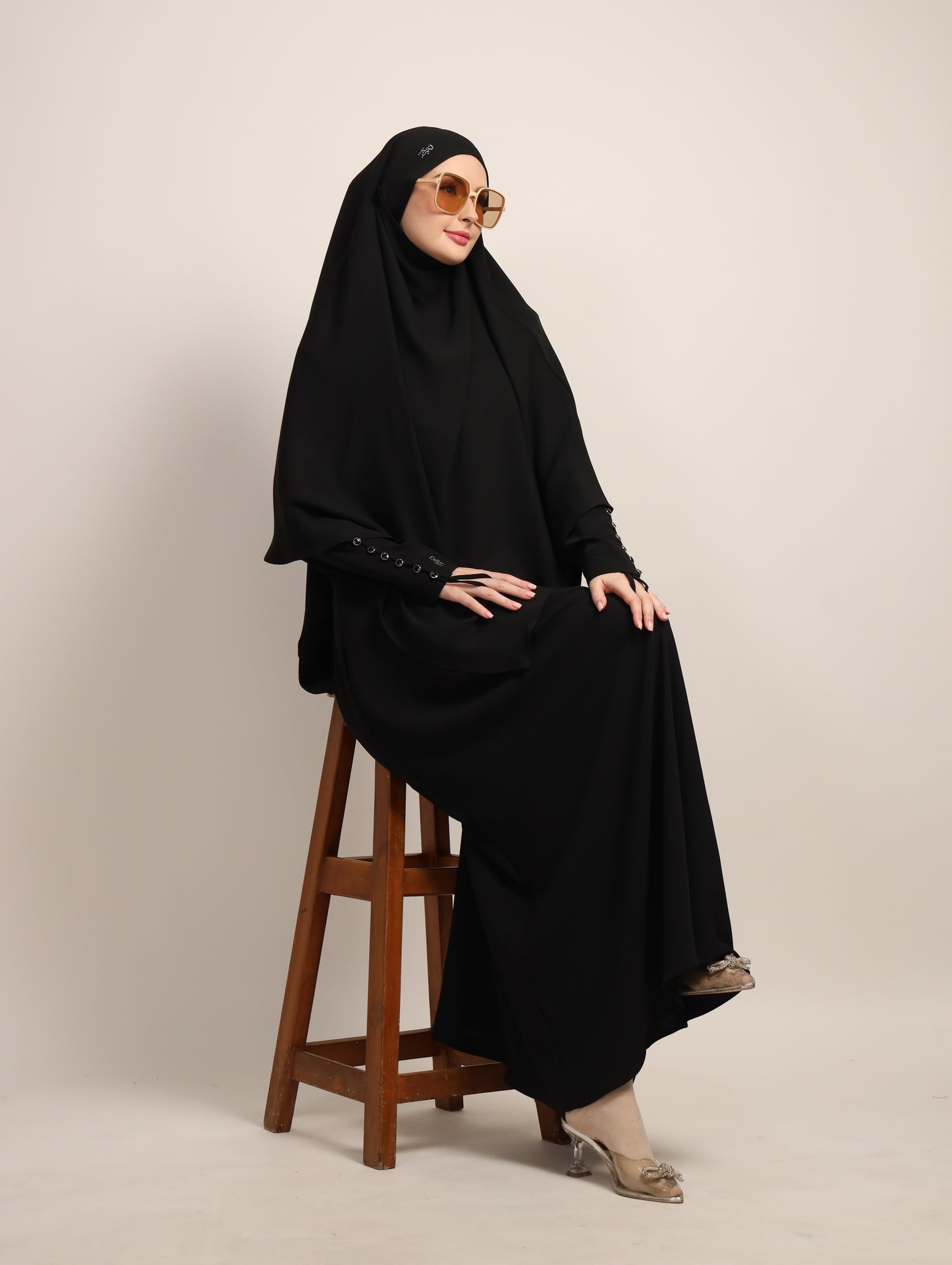 Makkah Abaya - Black