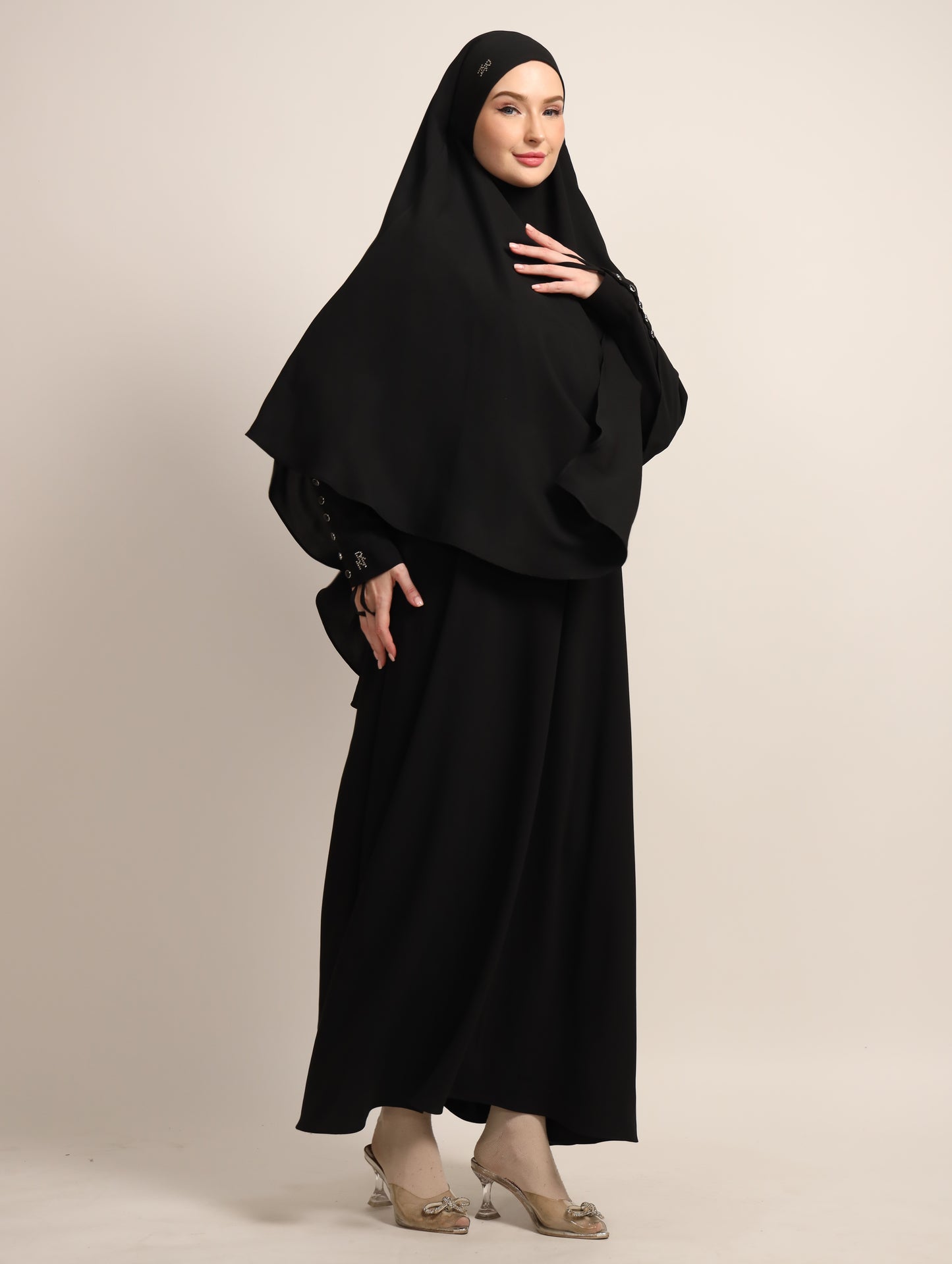 Makkah Abaya - Black