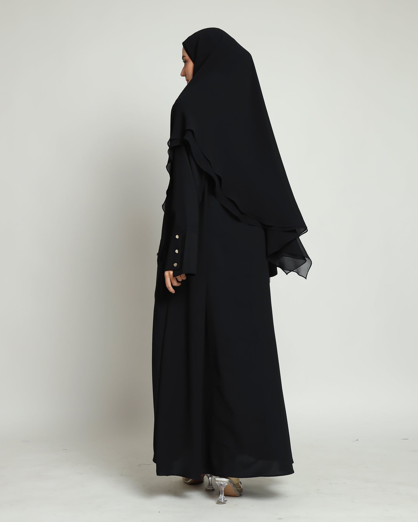 Aqsa Abaya - Black