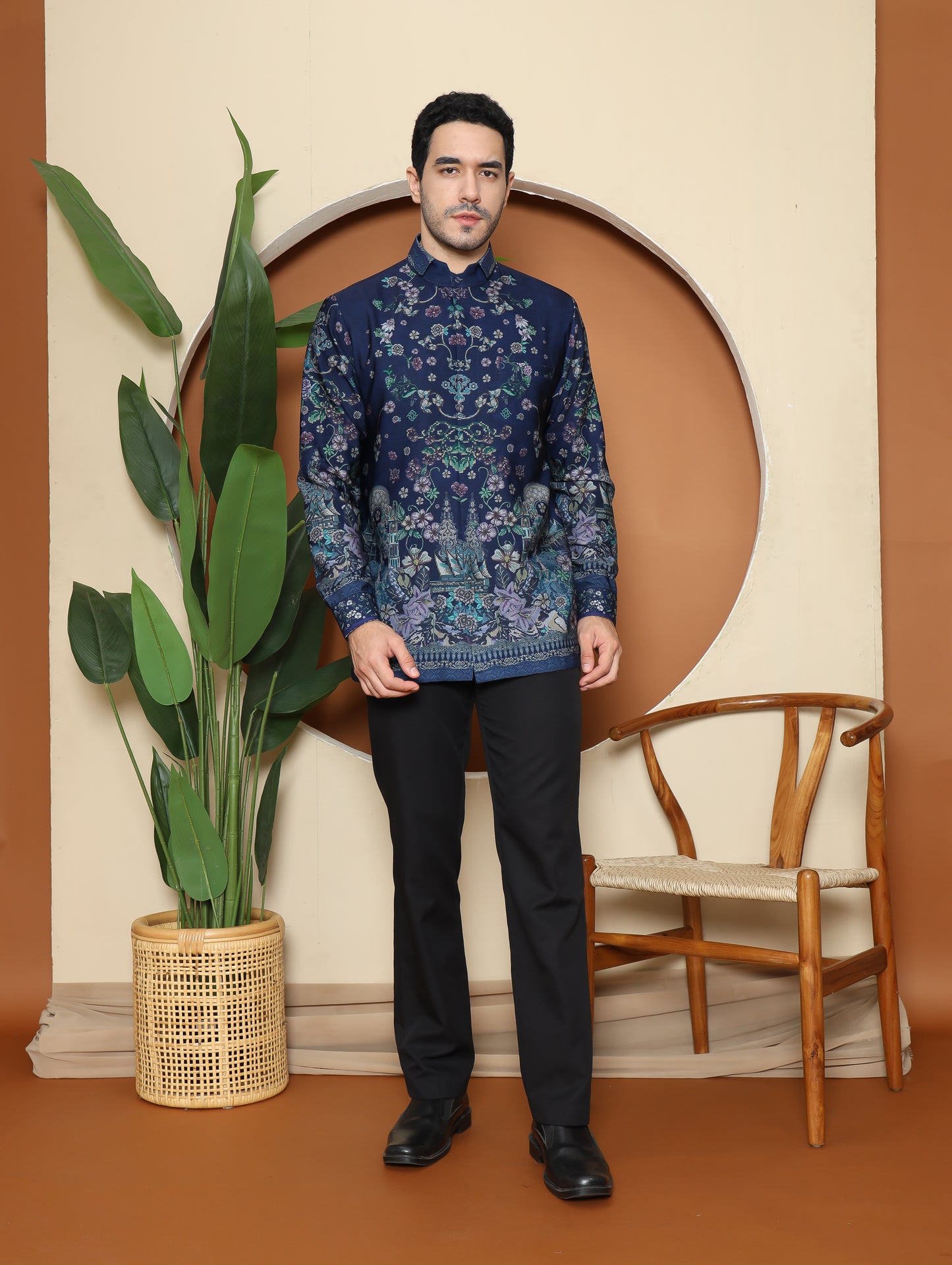 Bujang Shirt - Navy