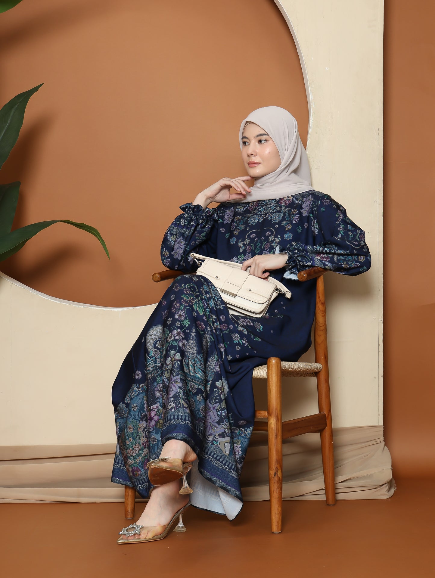 Gadih Dress - Navy