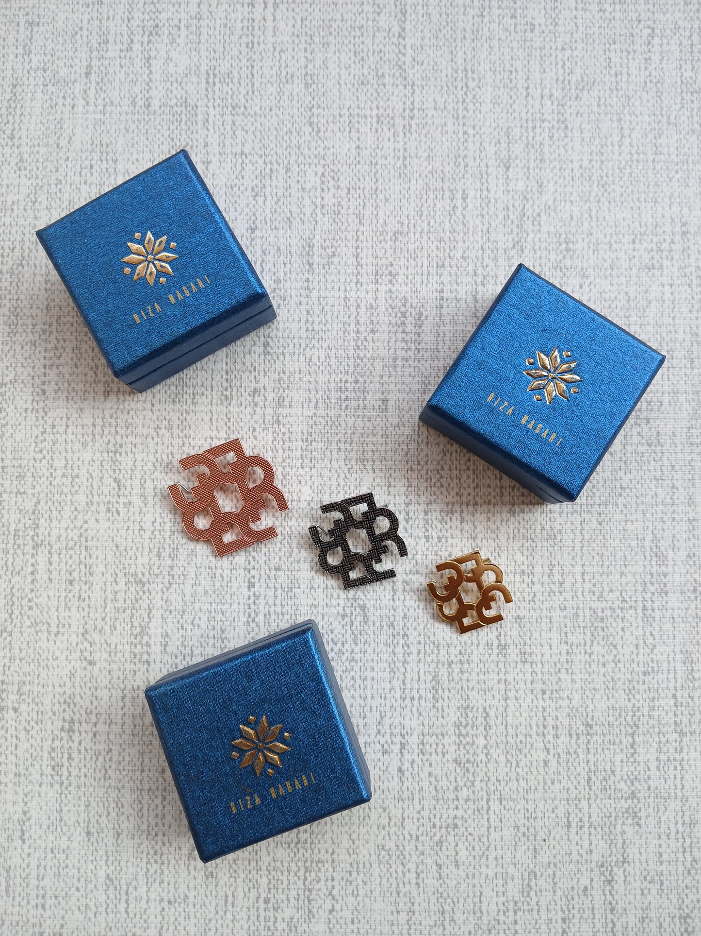 Rinari Brooch - Gunmetal