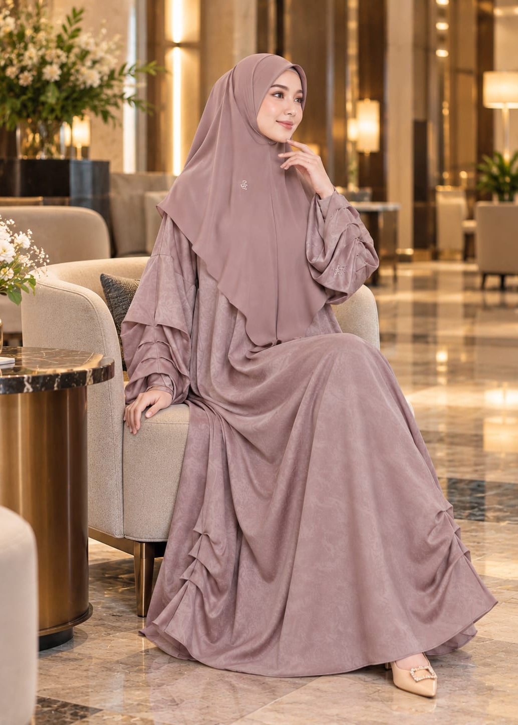 Belle Abaya - Dusty