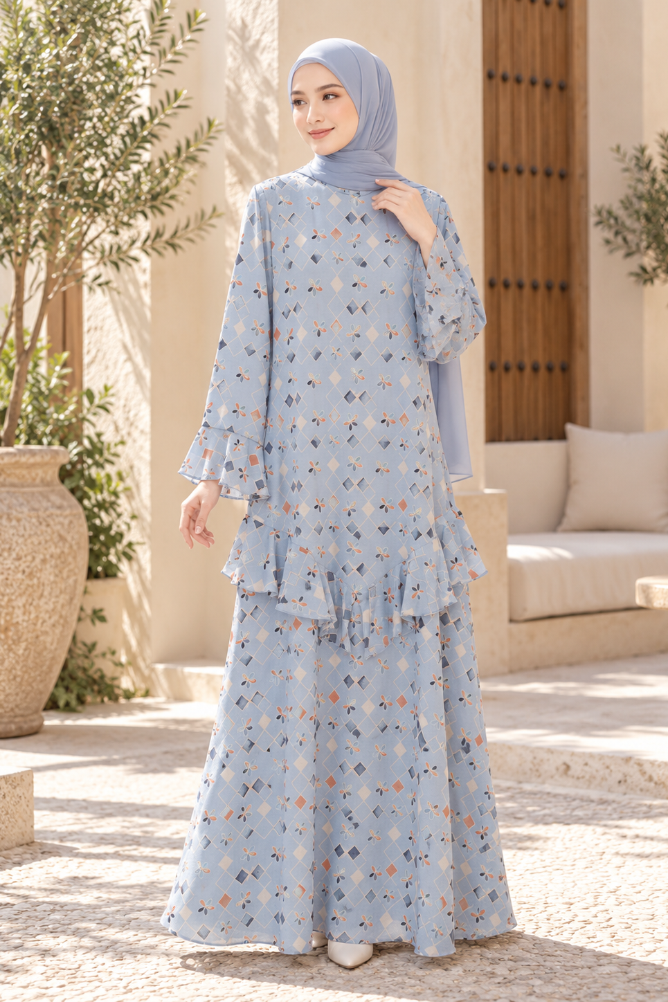 Fera Dress - Lake