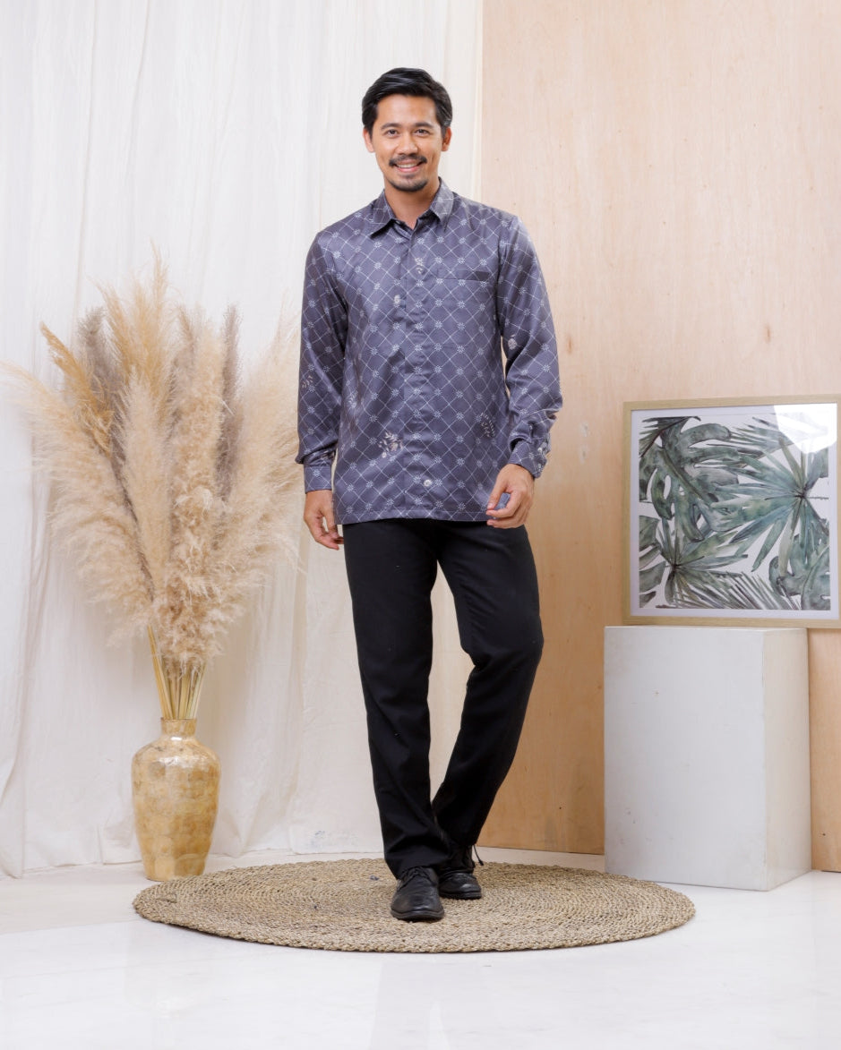 Suji Mono Shirt - Navy
