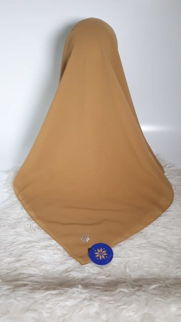 Zalfa Scarf - Golden Brown