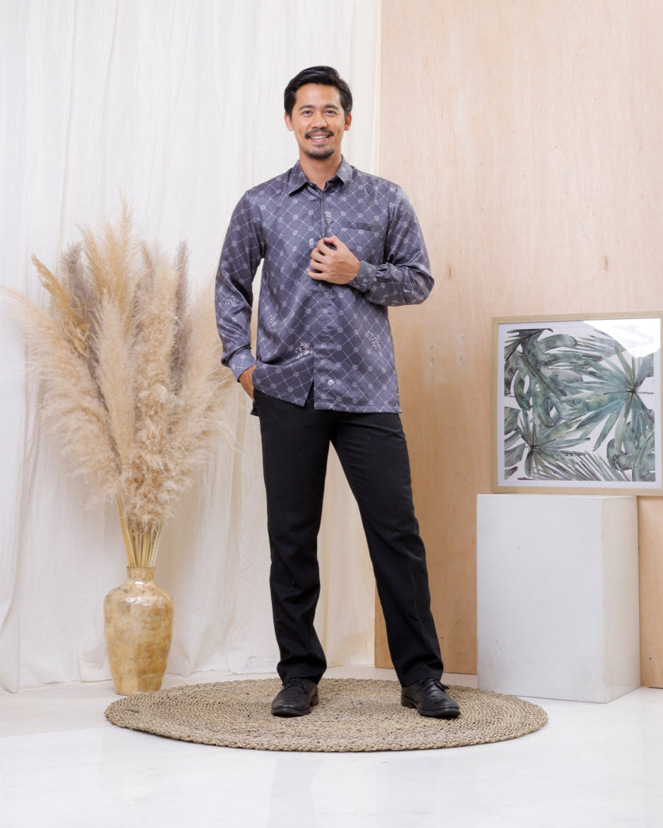 Suji Mono Shirt - Navy