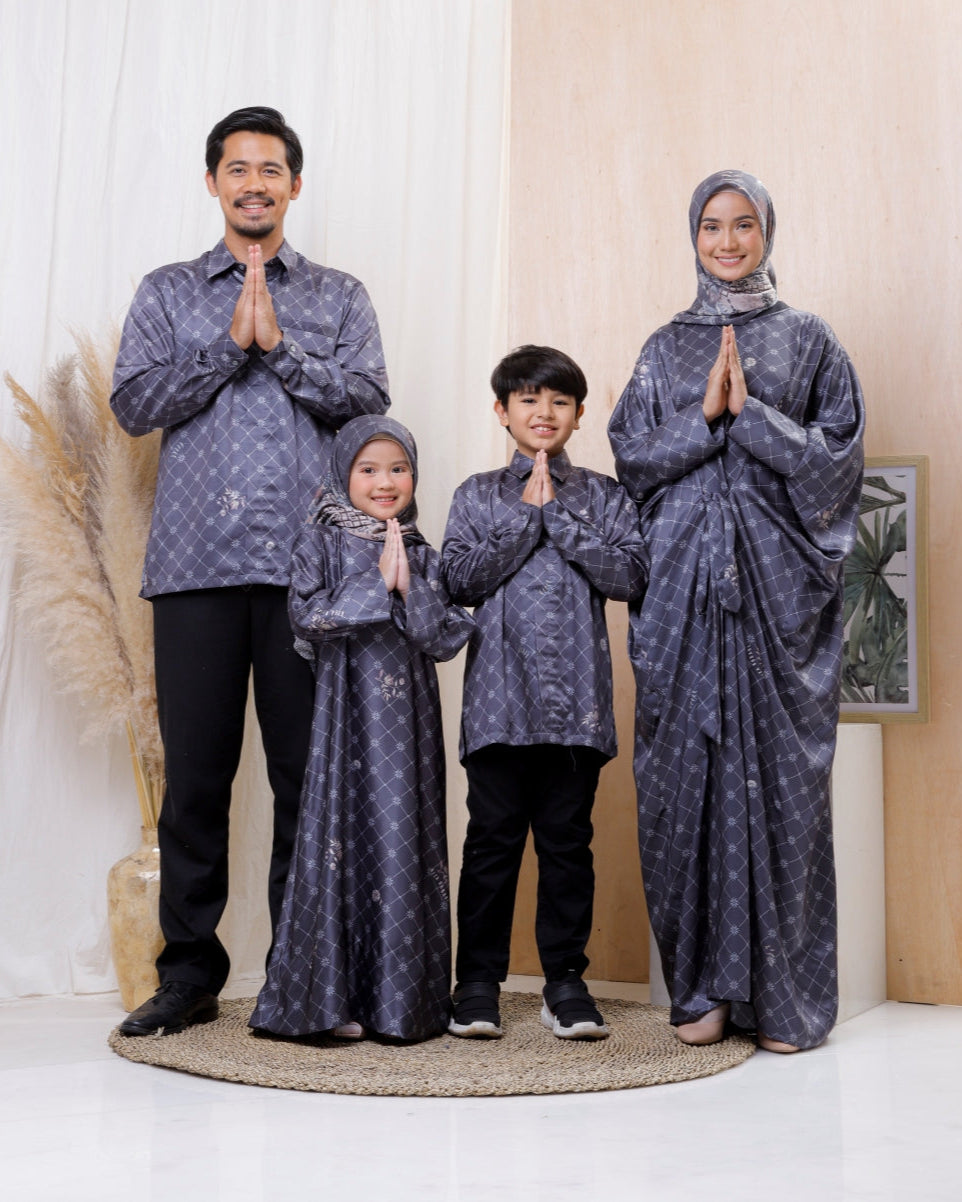 Suji Mono Shirt Boy - Navy
