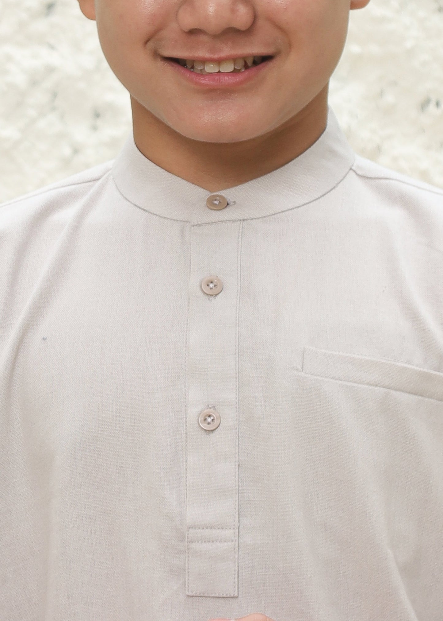 Kiyoshi Shirt Boy - Cloud Cream