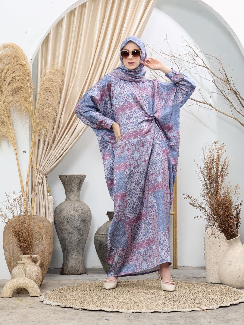 Hadiqah Kaftan - Deep Water