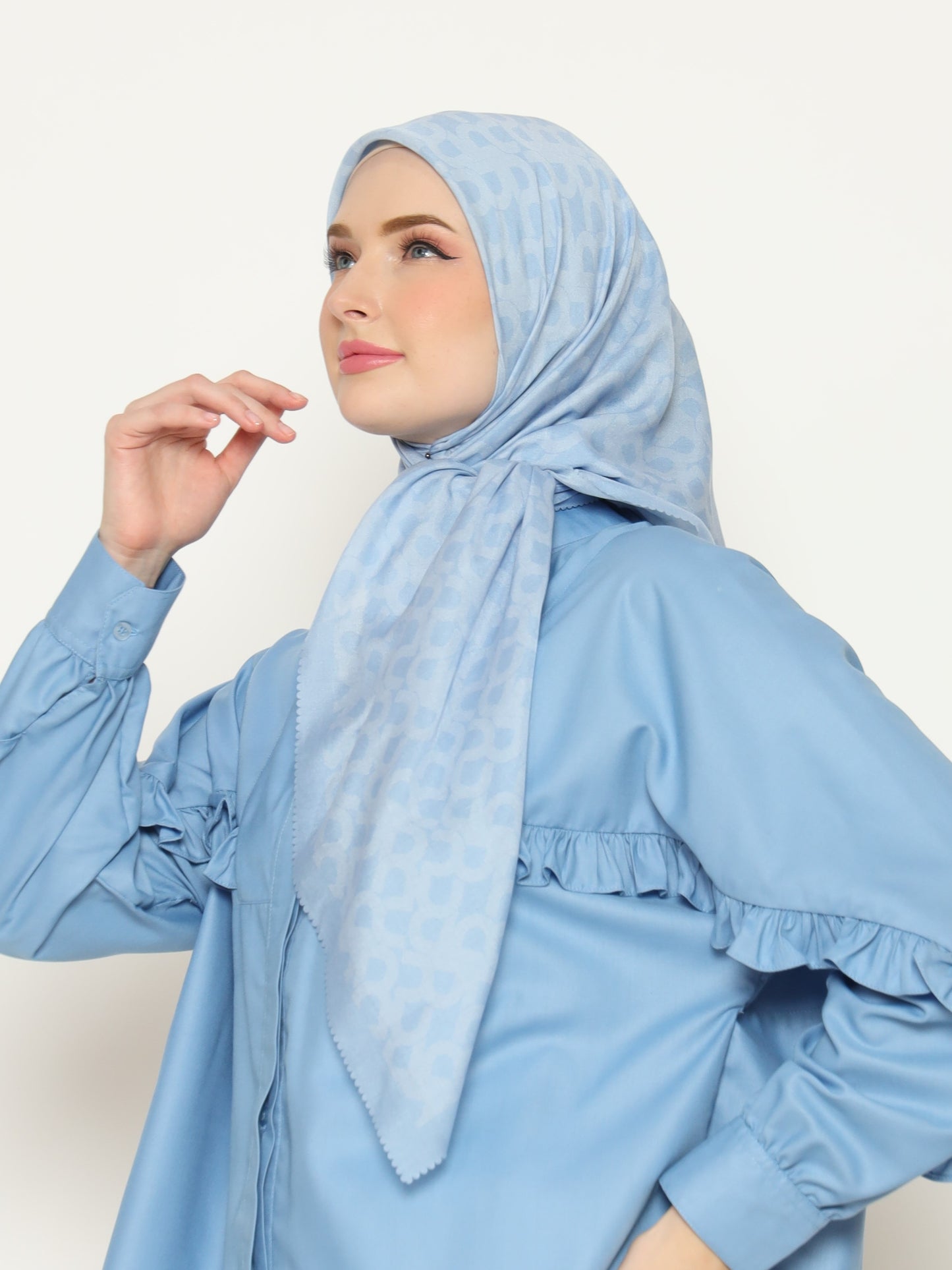 Teserra Scarf - Powder Blue