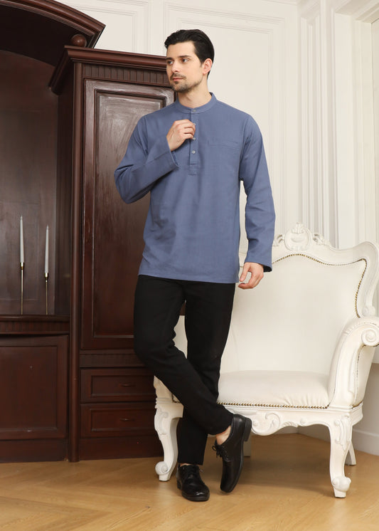 Kiyoshi Shirt - Powder Blue