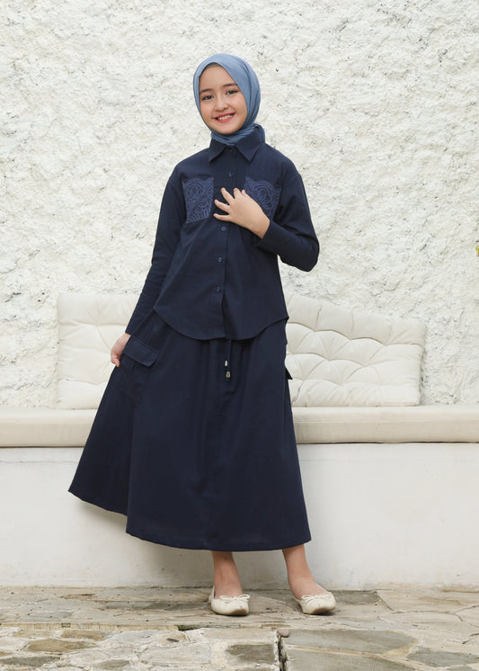 Kimi One Set Girl - Navy