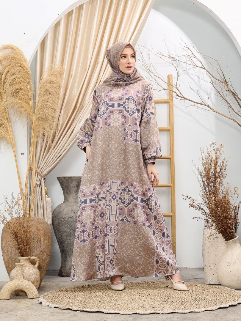 Raudah Dress - Copper