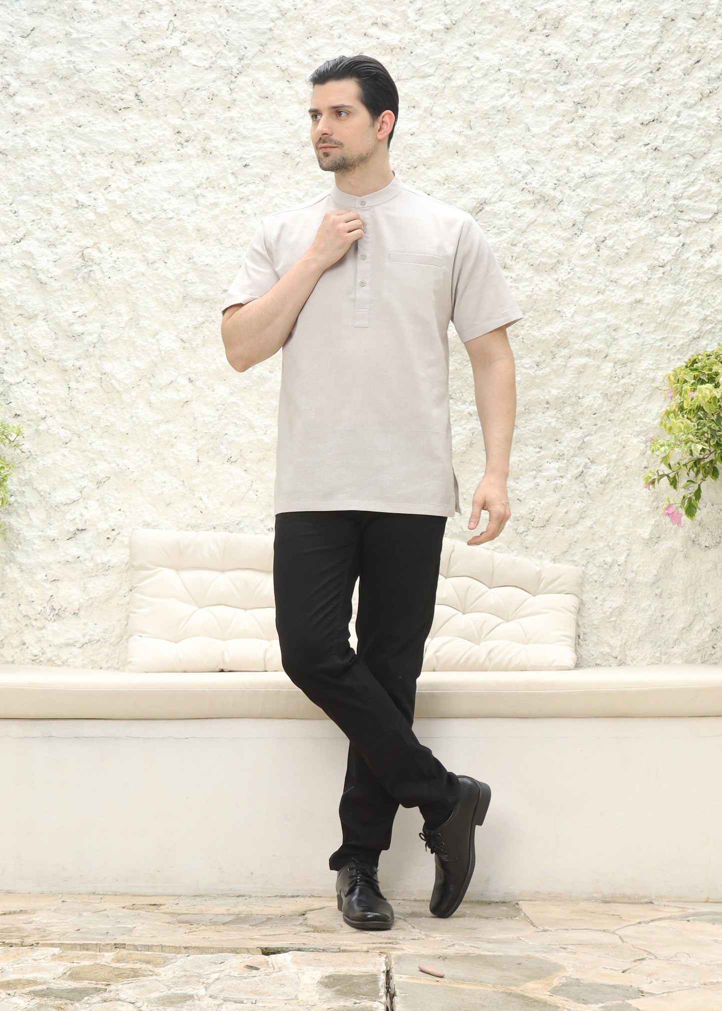Kiyoshi Shirt - Cloud Cream
