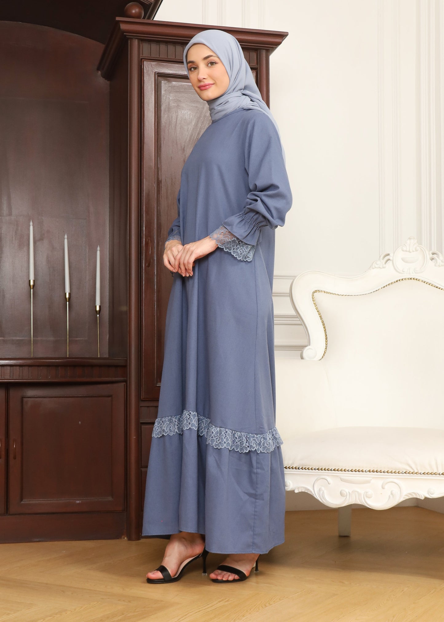 Kiyomi Dress - Powder Blue