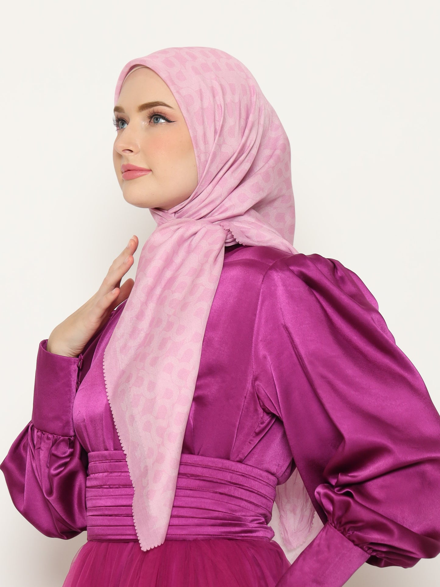 Teserra Scarf - Pink Frosting