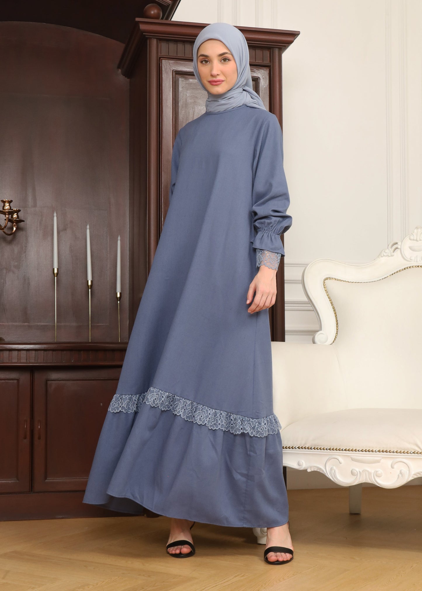 Kiyomi Dress - Powder Blue
