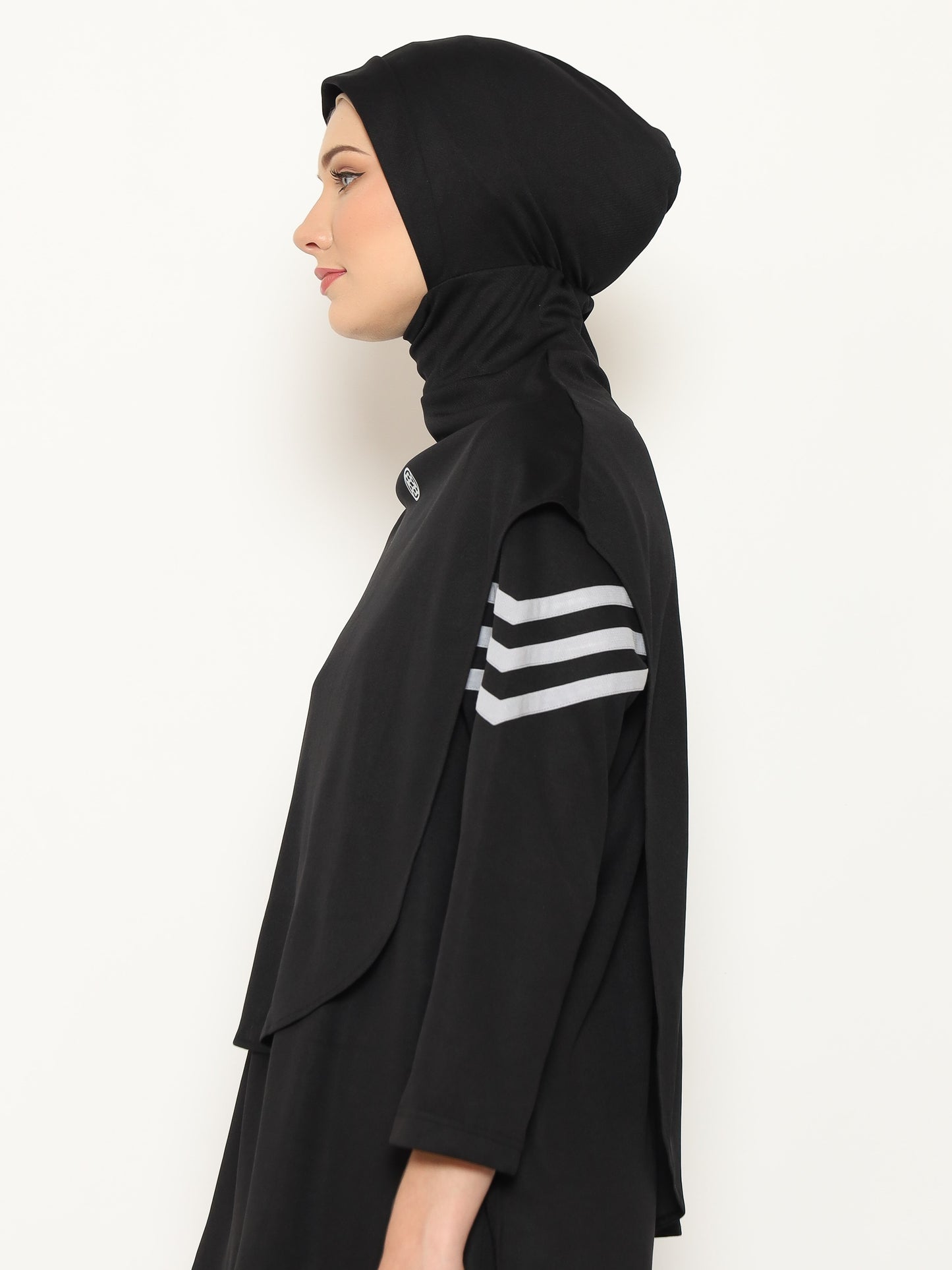 Bow Sport Hijab - Black