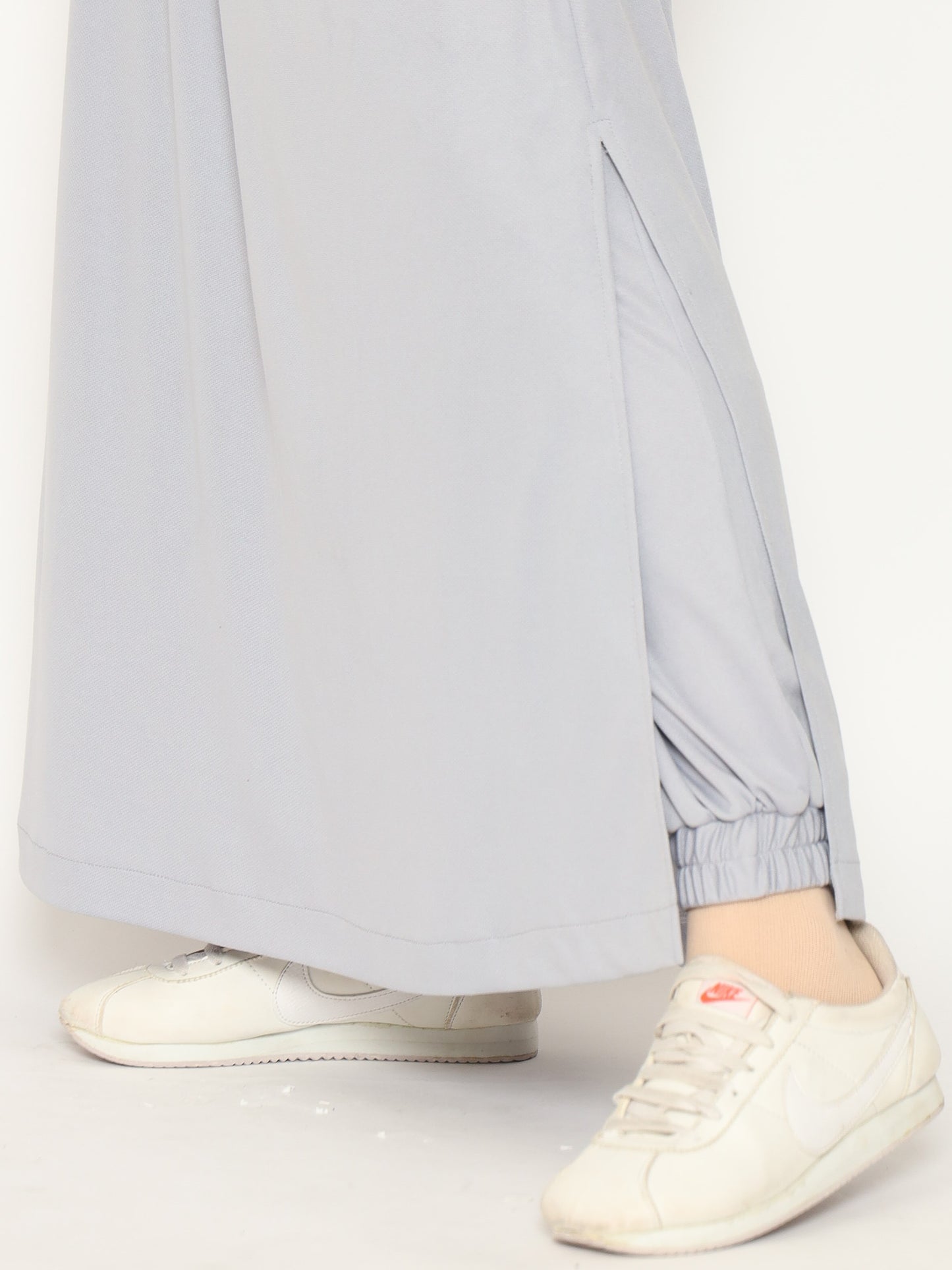 Bow Pants Skirt - Grey