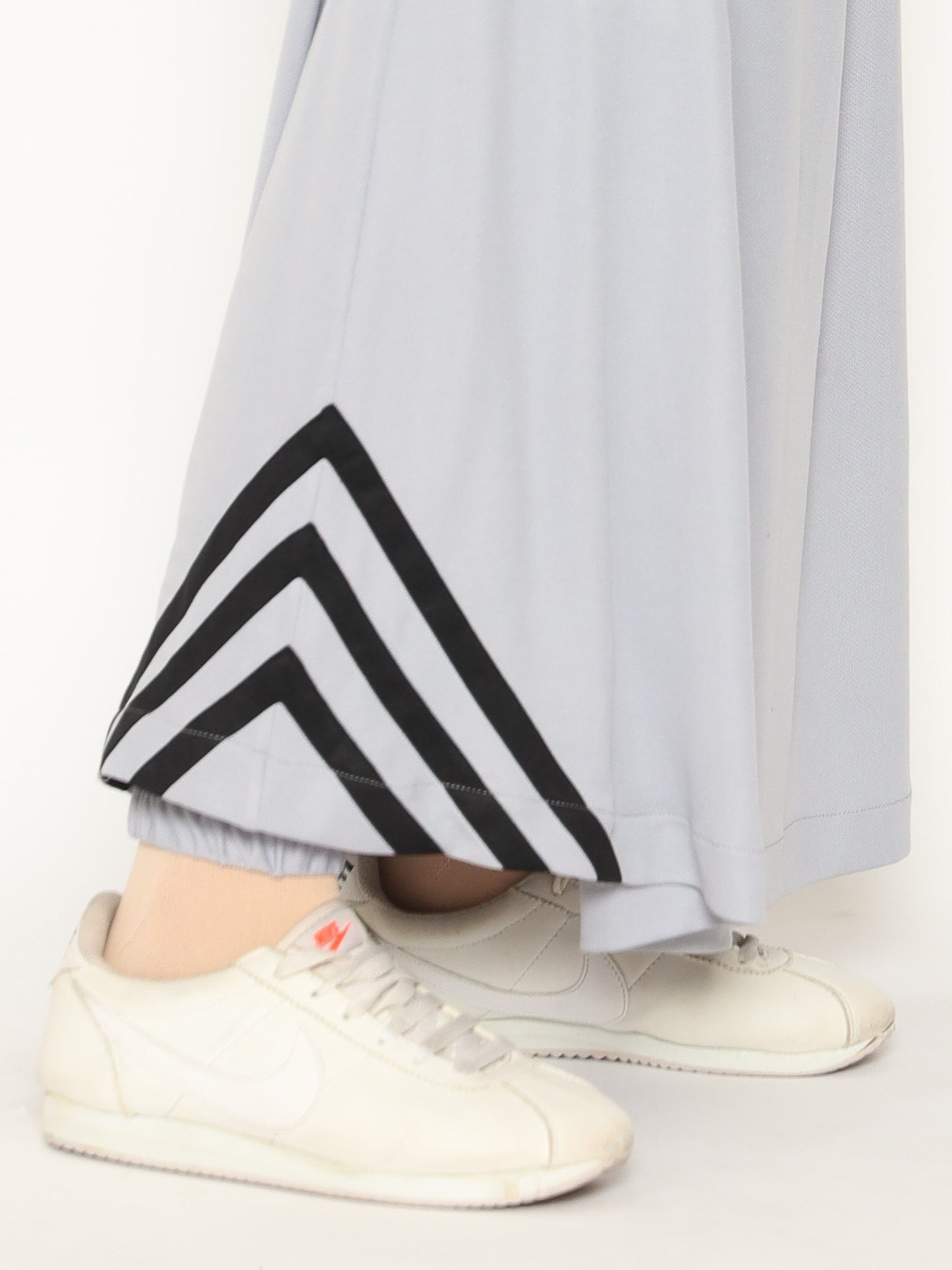 Bow Pants Skirt - Grey