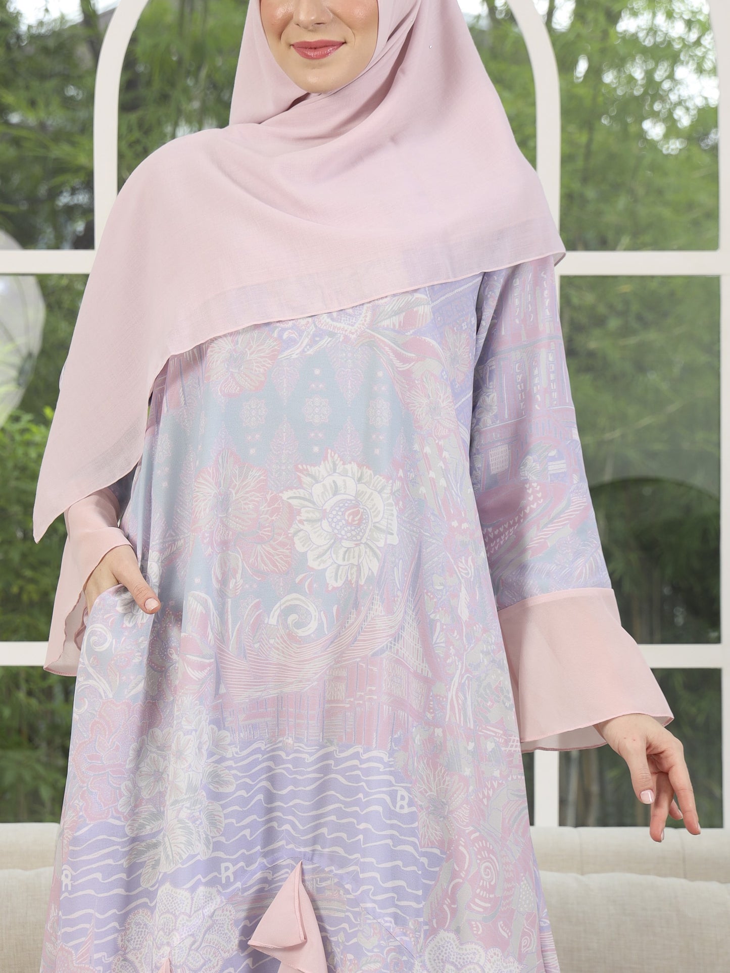 Elok Dress - Blueberry