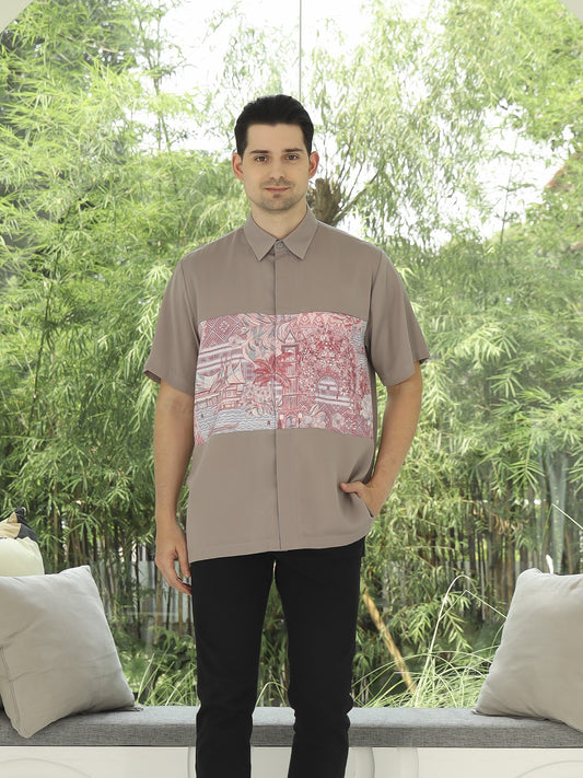 Mujua Shirt - Cherry