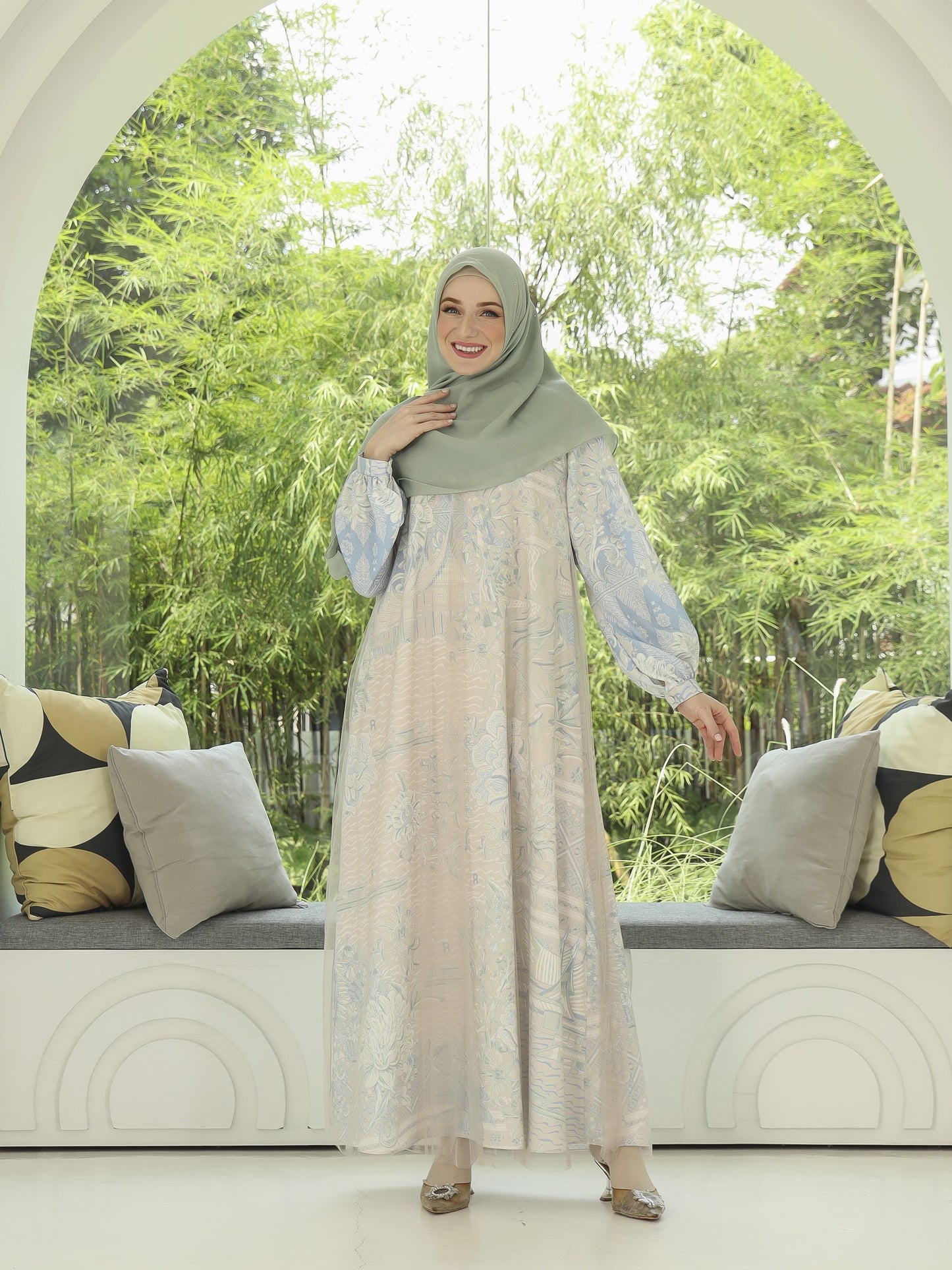 Denai Dress - Pearl