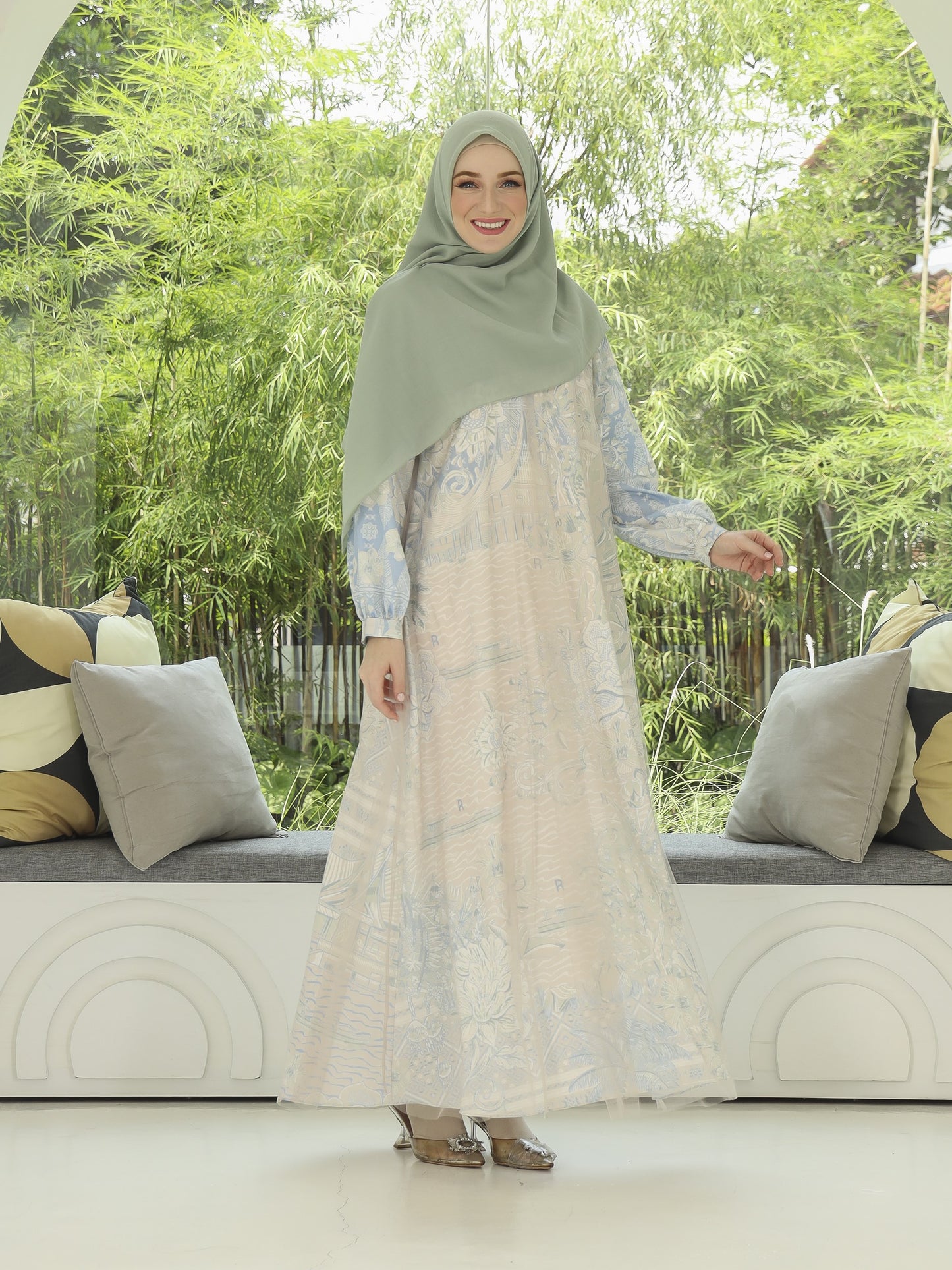 Denai Dress - Pearl