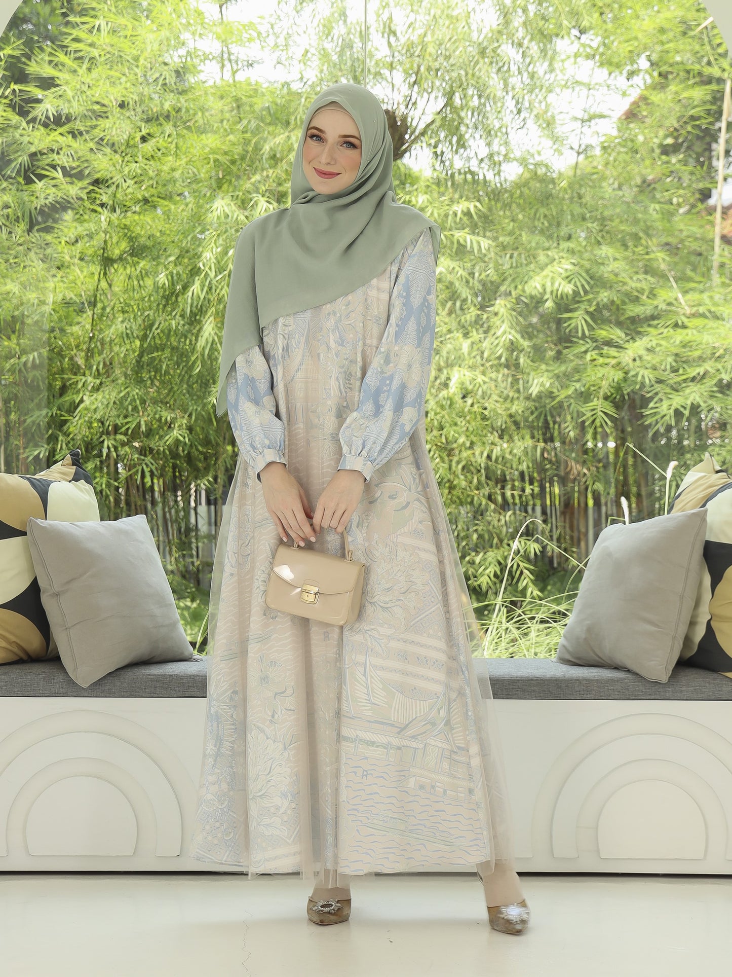 Denai Dress - Pearl