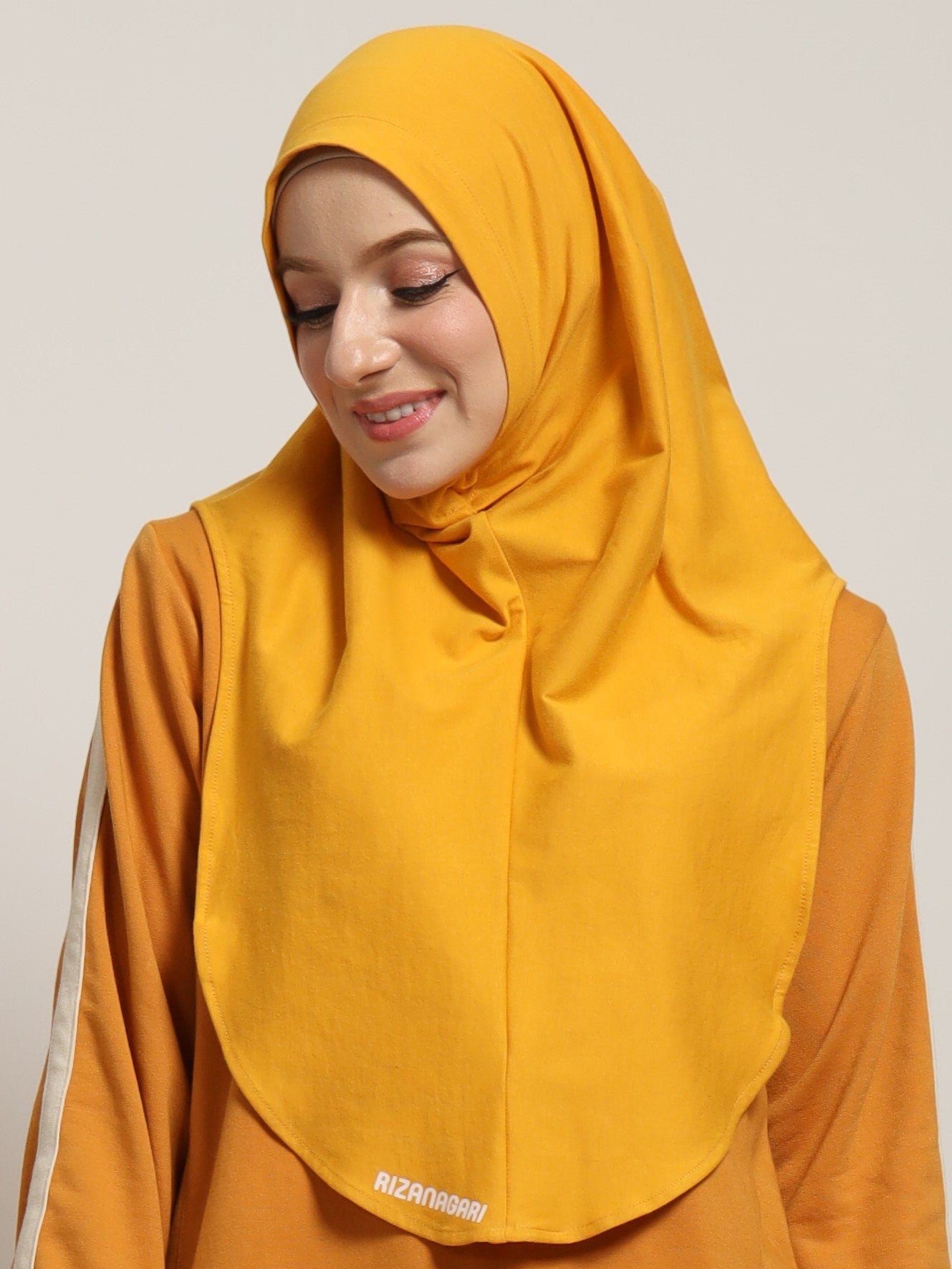 Clicker Sport Hijab - Mustard