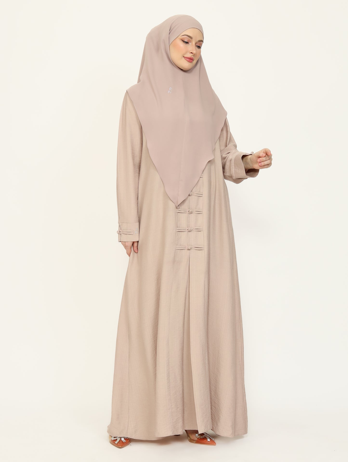 Lily Abaya - Peach Fuzz