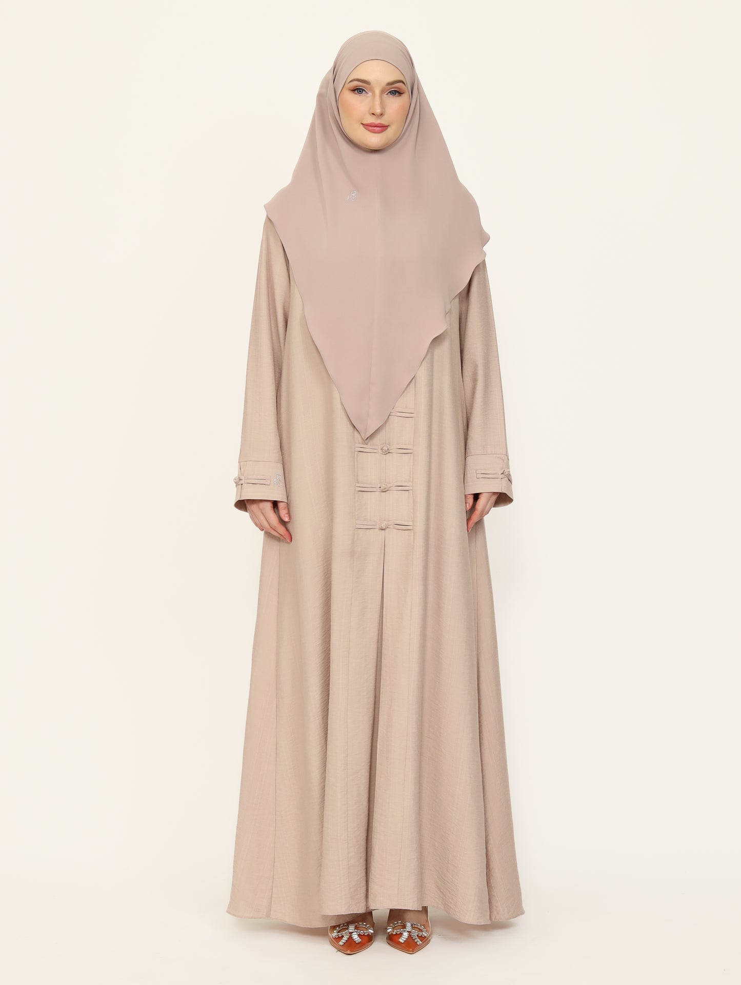 Lily Abaya - Peach Fuzz
