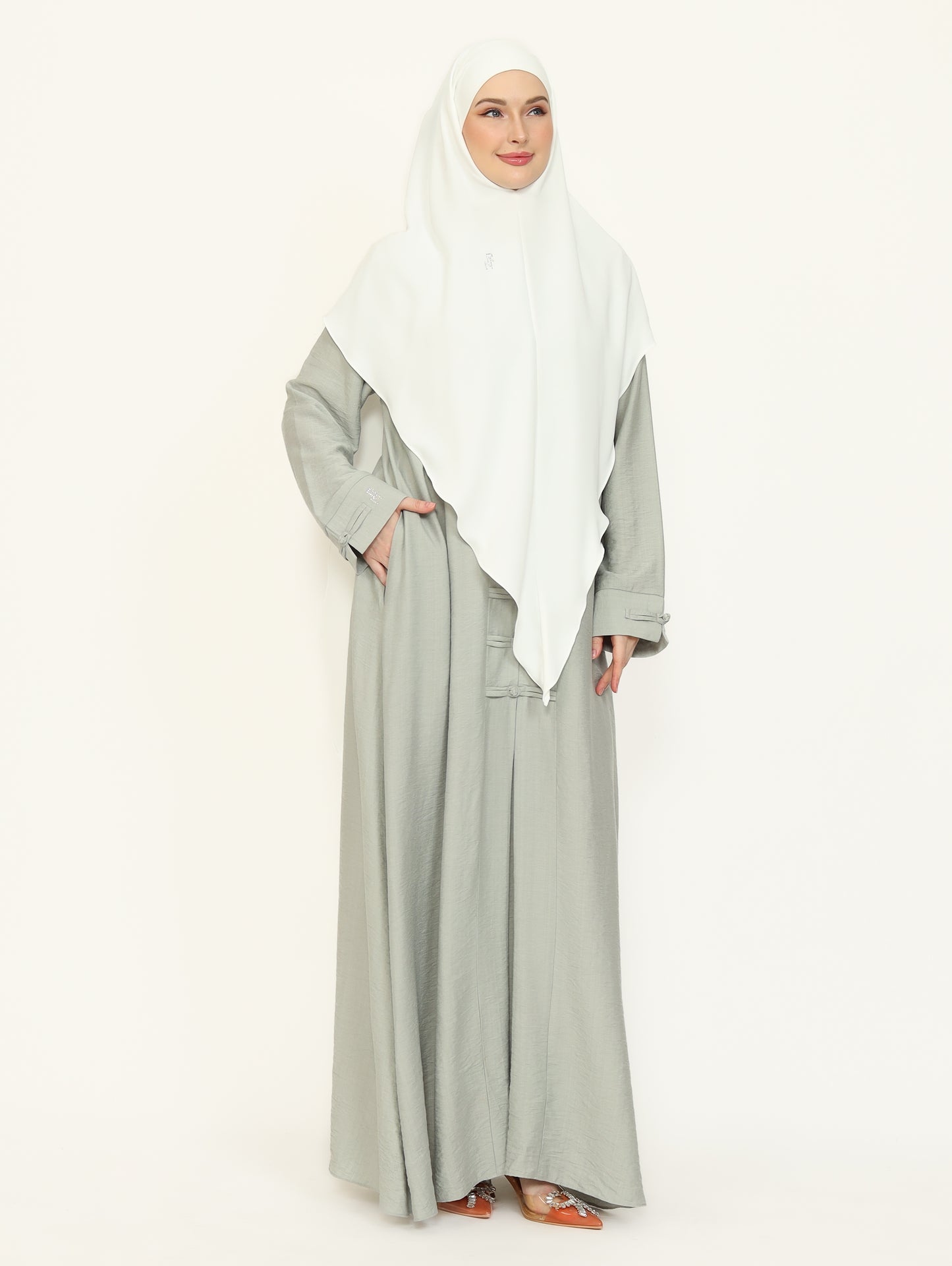 Lily Abaya - Celadon