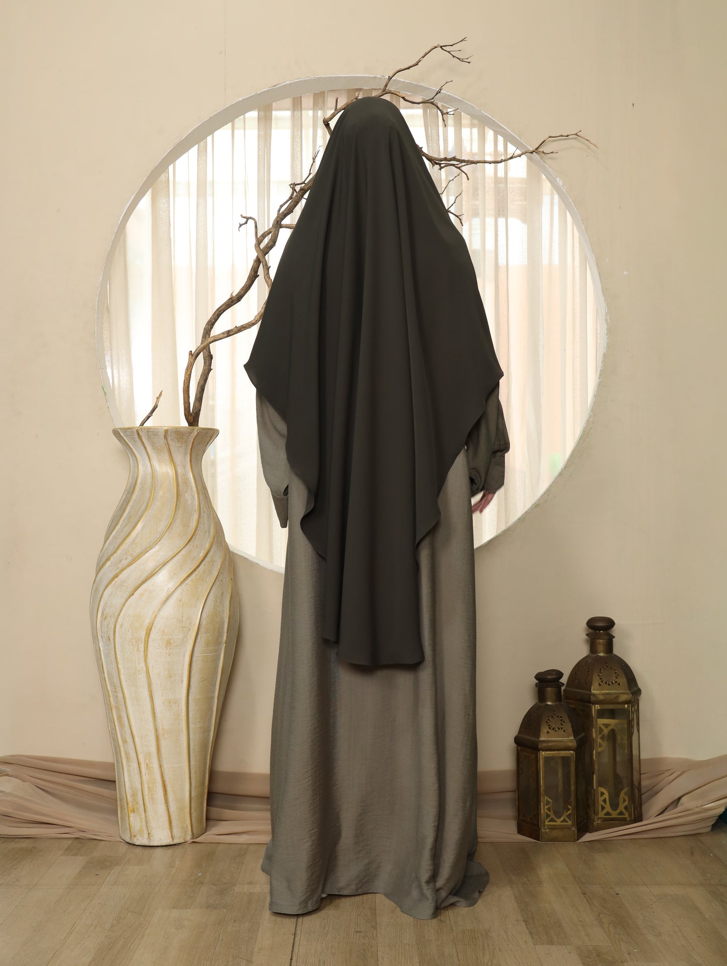 Slouchy Abaya - Olive