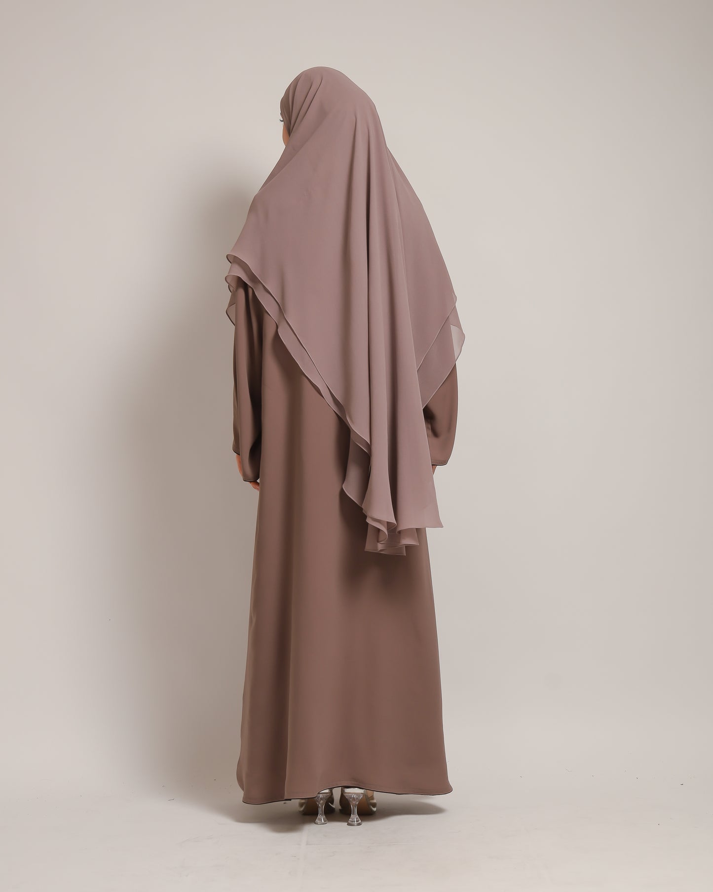 Zhafira Abaya -  Mocha Mousse