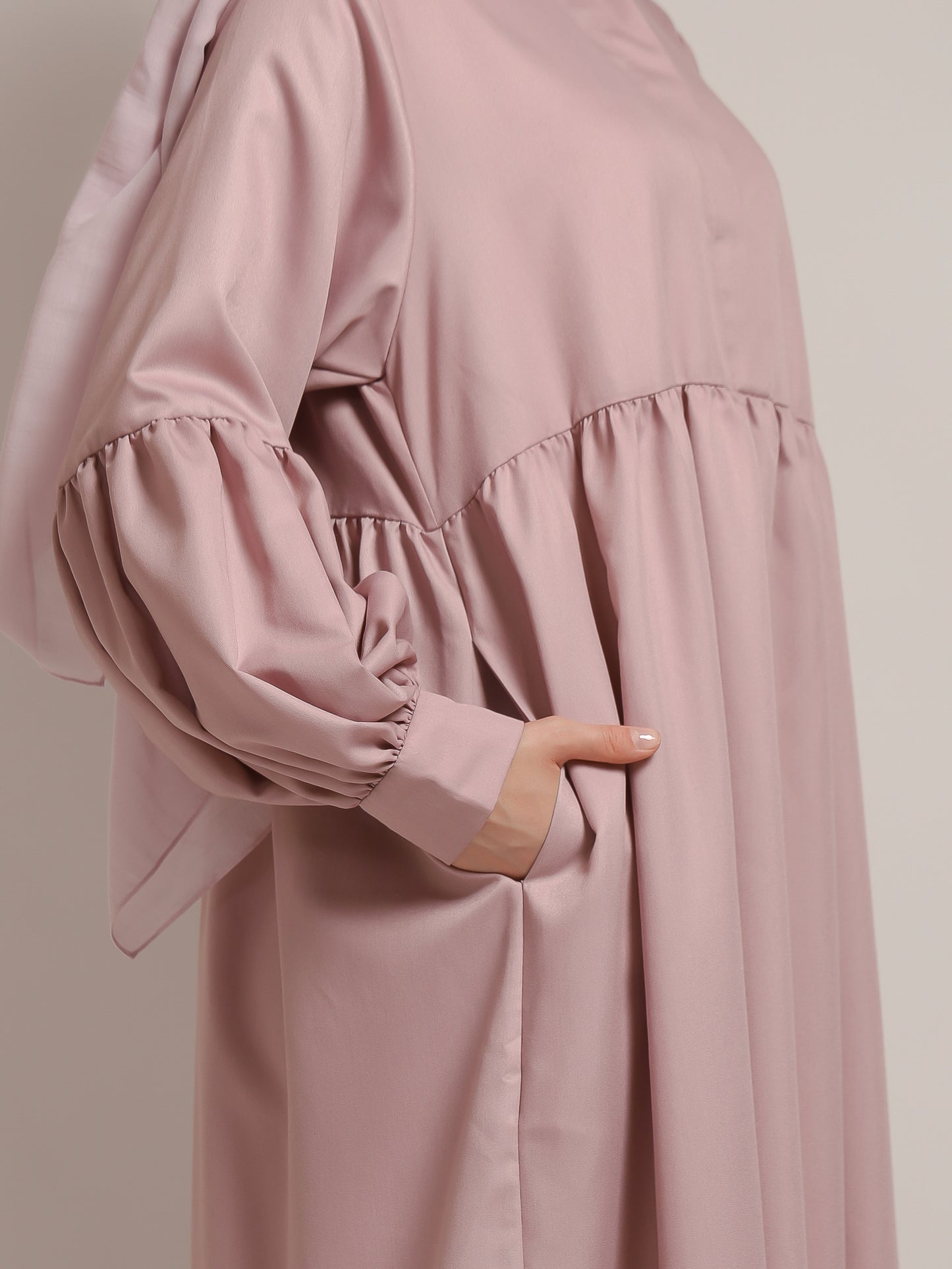Layered Dress - Dusty Pink