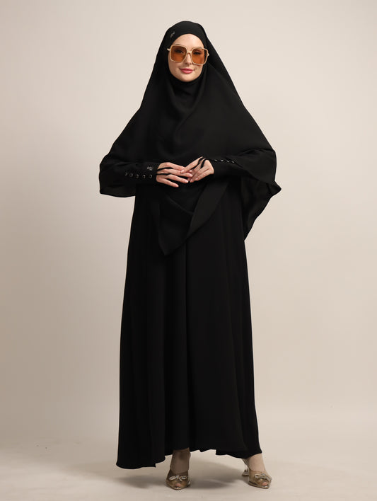 Makkah Abaya - Black