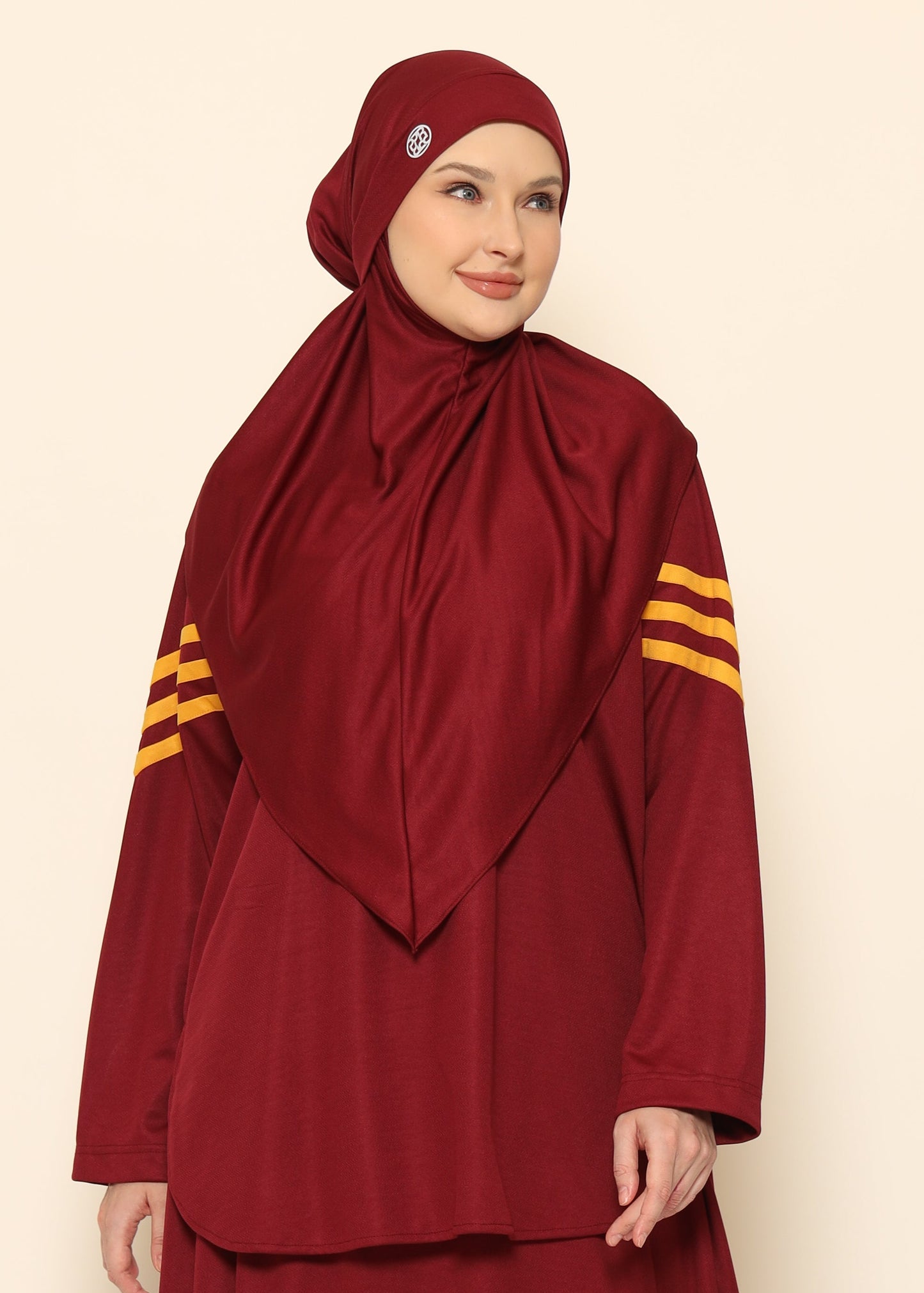 Bow Top - Maroon