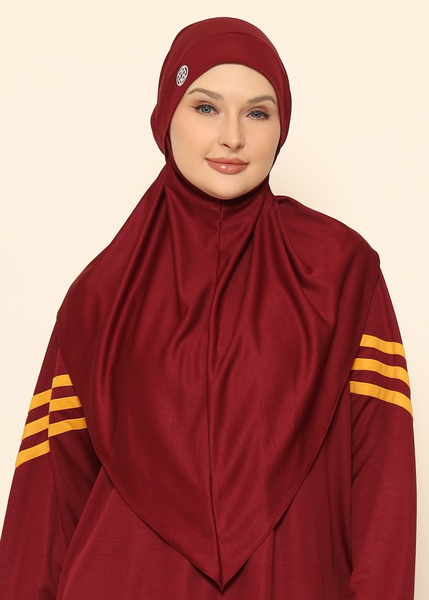 Quiver Sport Hijab - Maroon